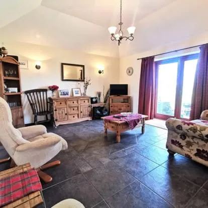 Living room in The Barn-family getaway - Nr Port Isaac