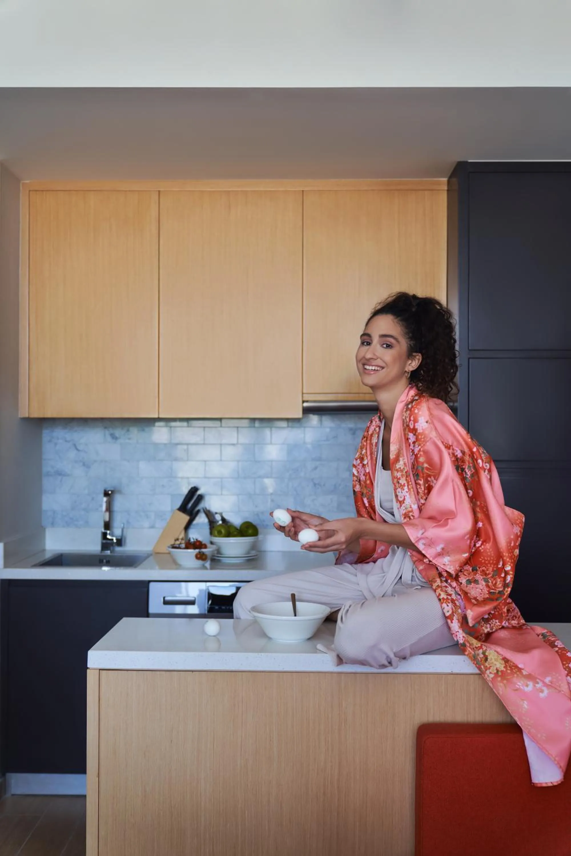 Kitchen or kitchenette in Adagio Jumeirah Village Triangle