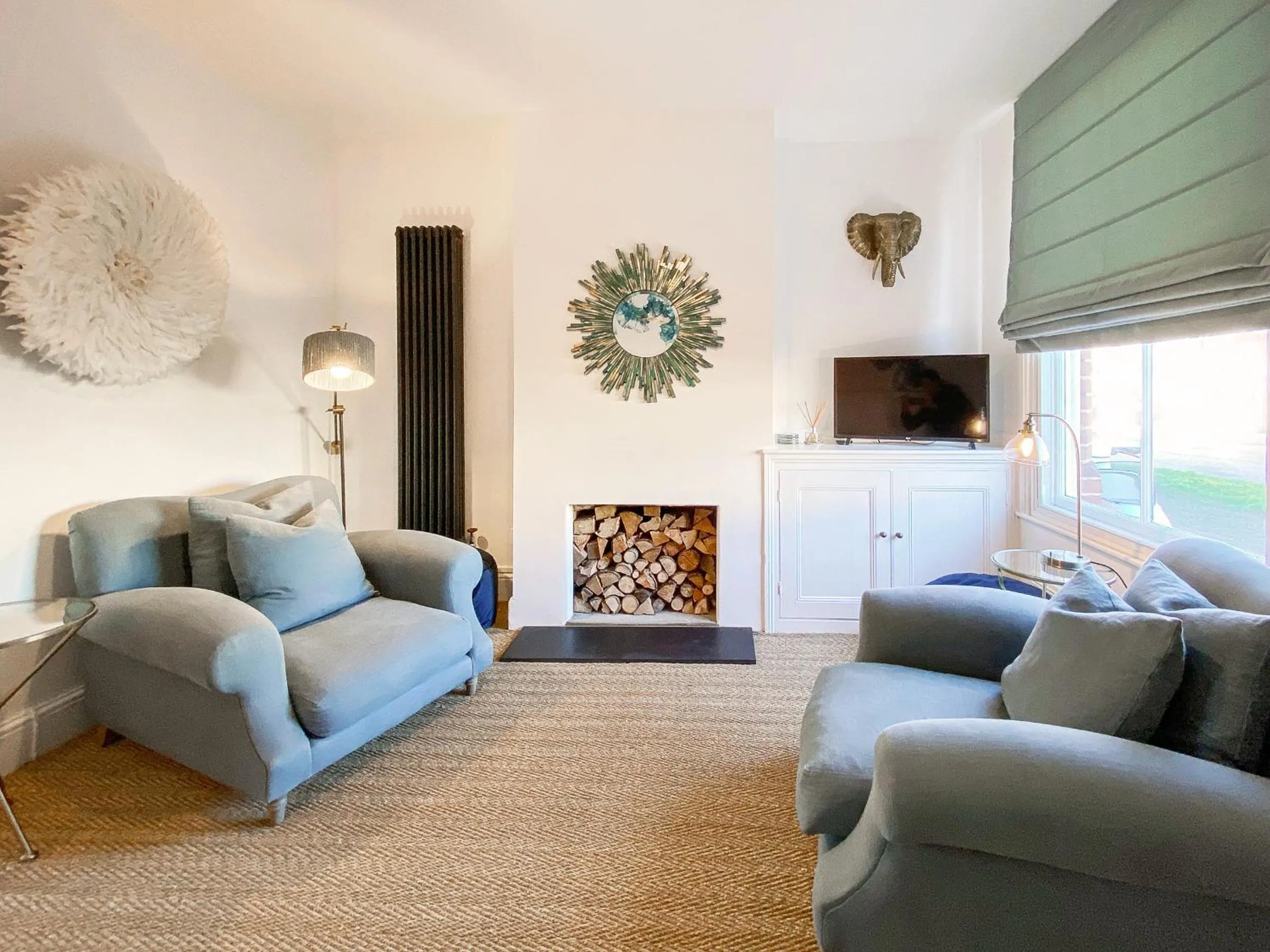 Living room in 3 Chestnut Terrace by The Suffolk Cottage Collection