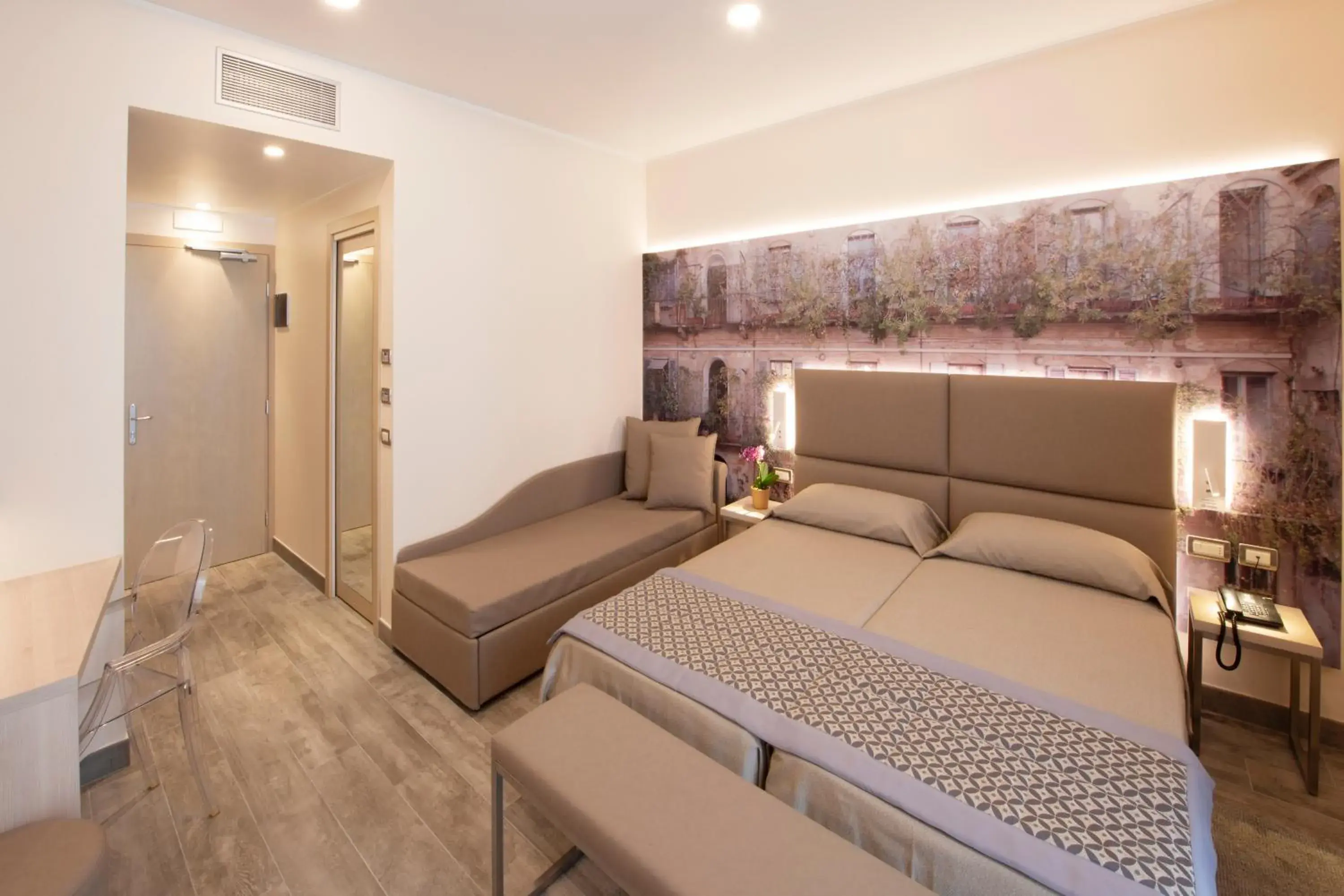 Bedroom, Bed in Hotel Sempione Bedroom, Bed in Hotel Sempione