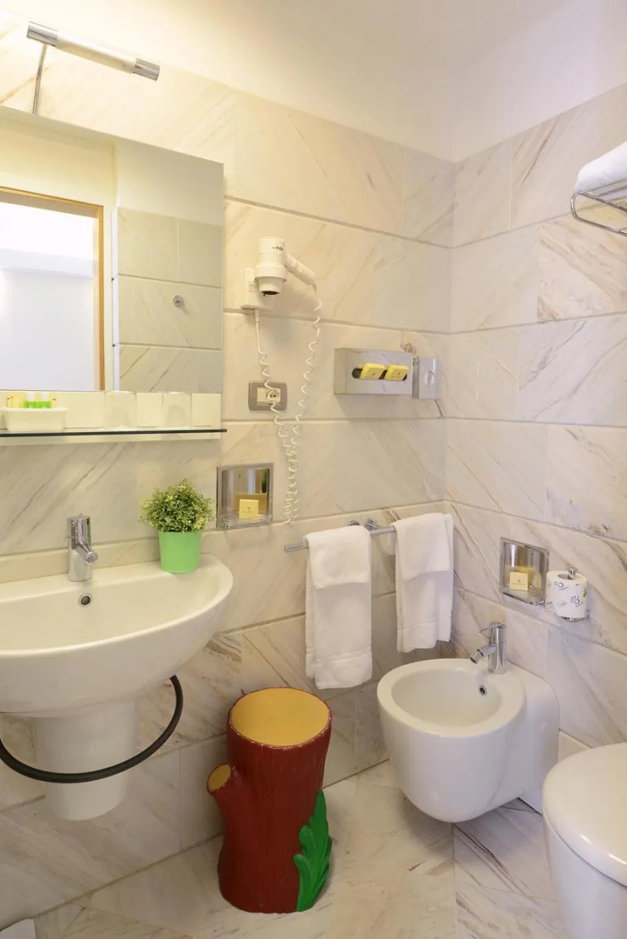 Bathroom in Hotel Sempione