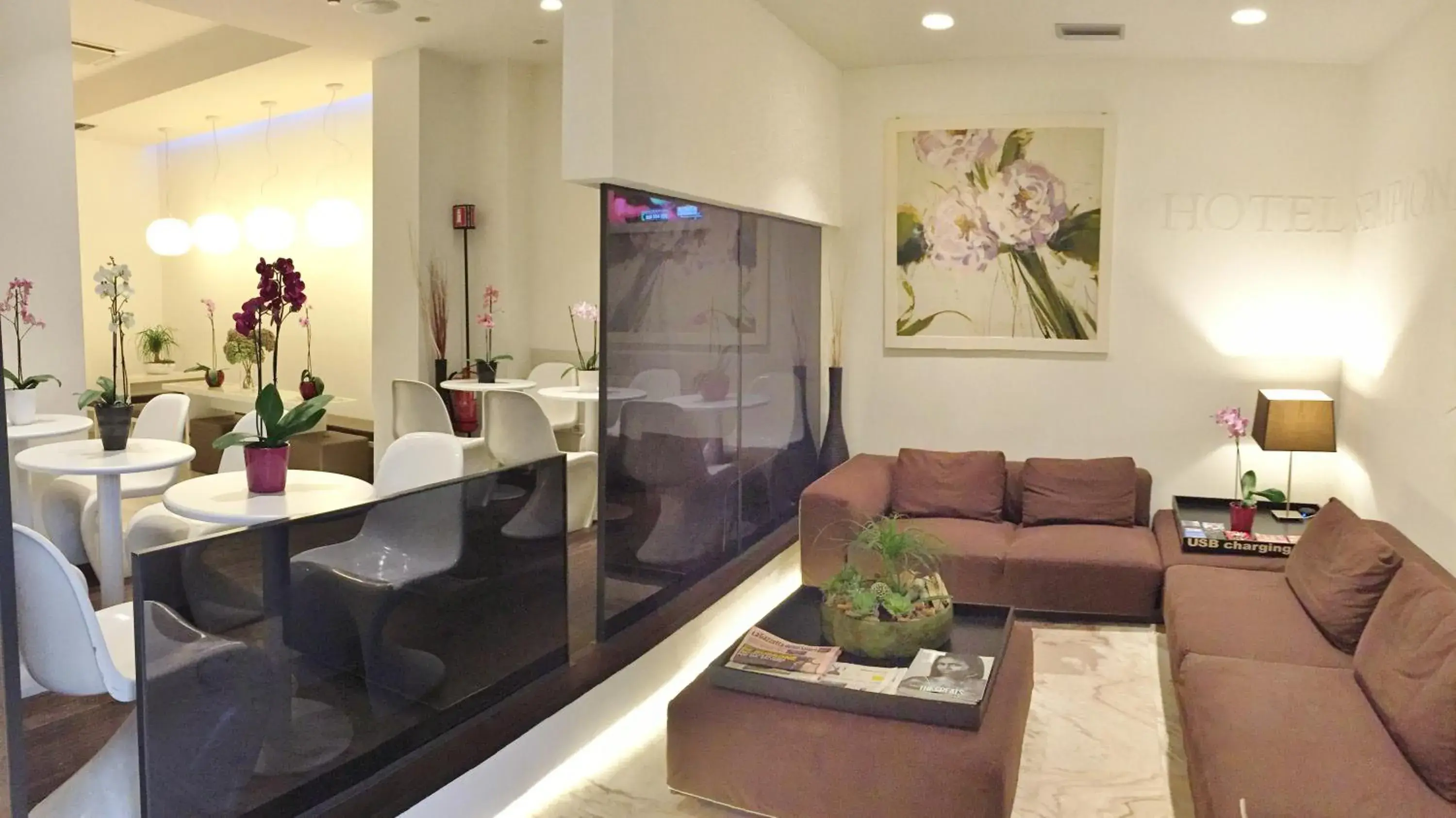 Lobby or reception in Hotel Sempione Lobby or reception in Hotel Sempione