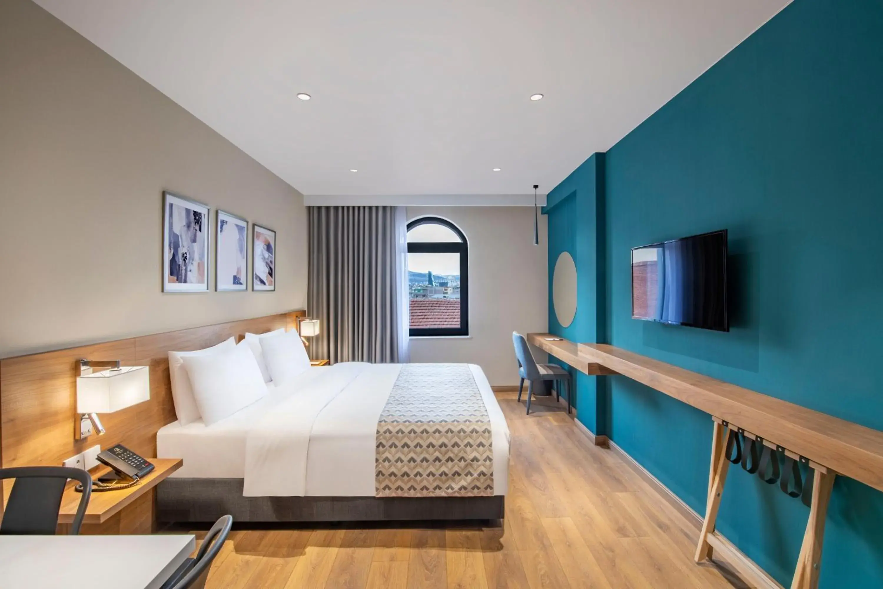 Bed in Clocks Hotel Tbilisi Bed in Clocks Hotel Tbilisi