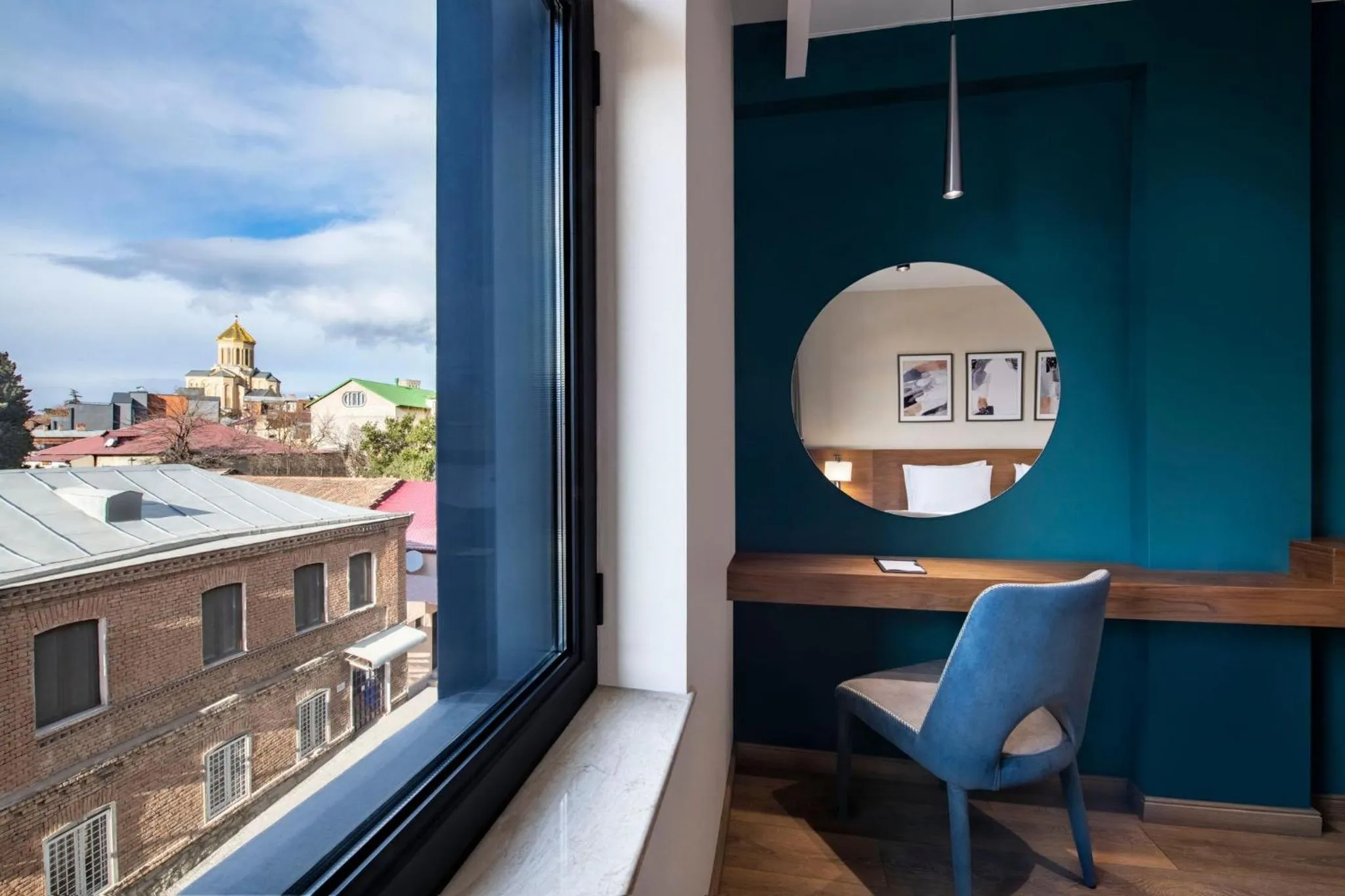 Landmark view in Clocks Hotel Tbilisi