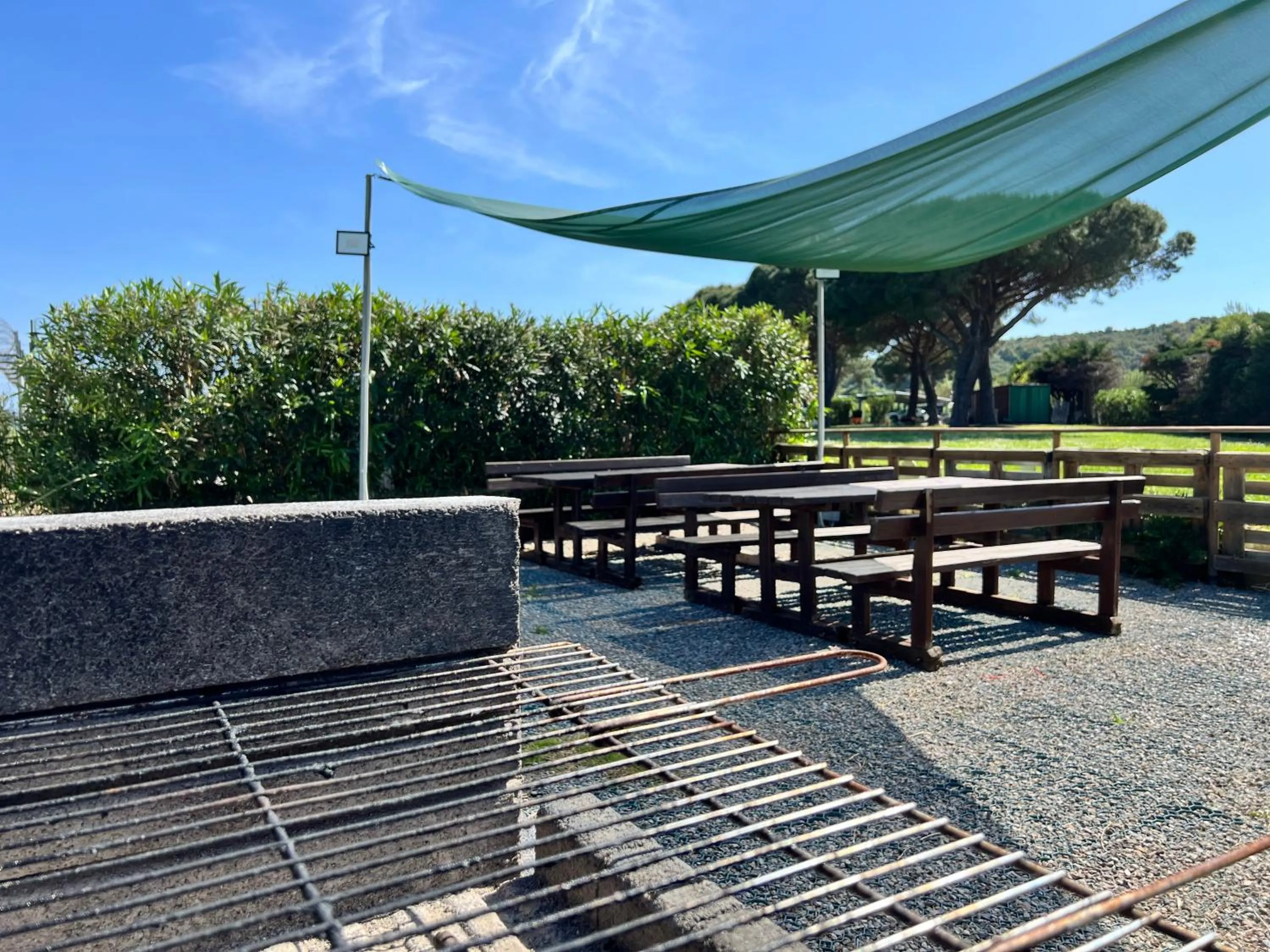 BBQ facilities in Aviotel Residence