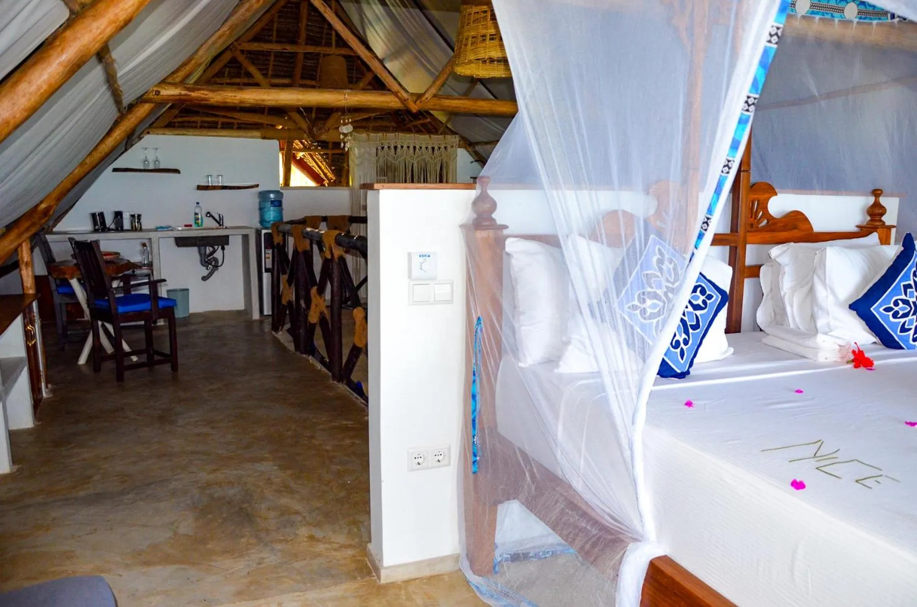 Living room in Villa Malaika