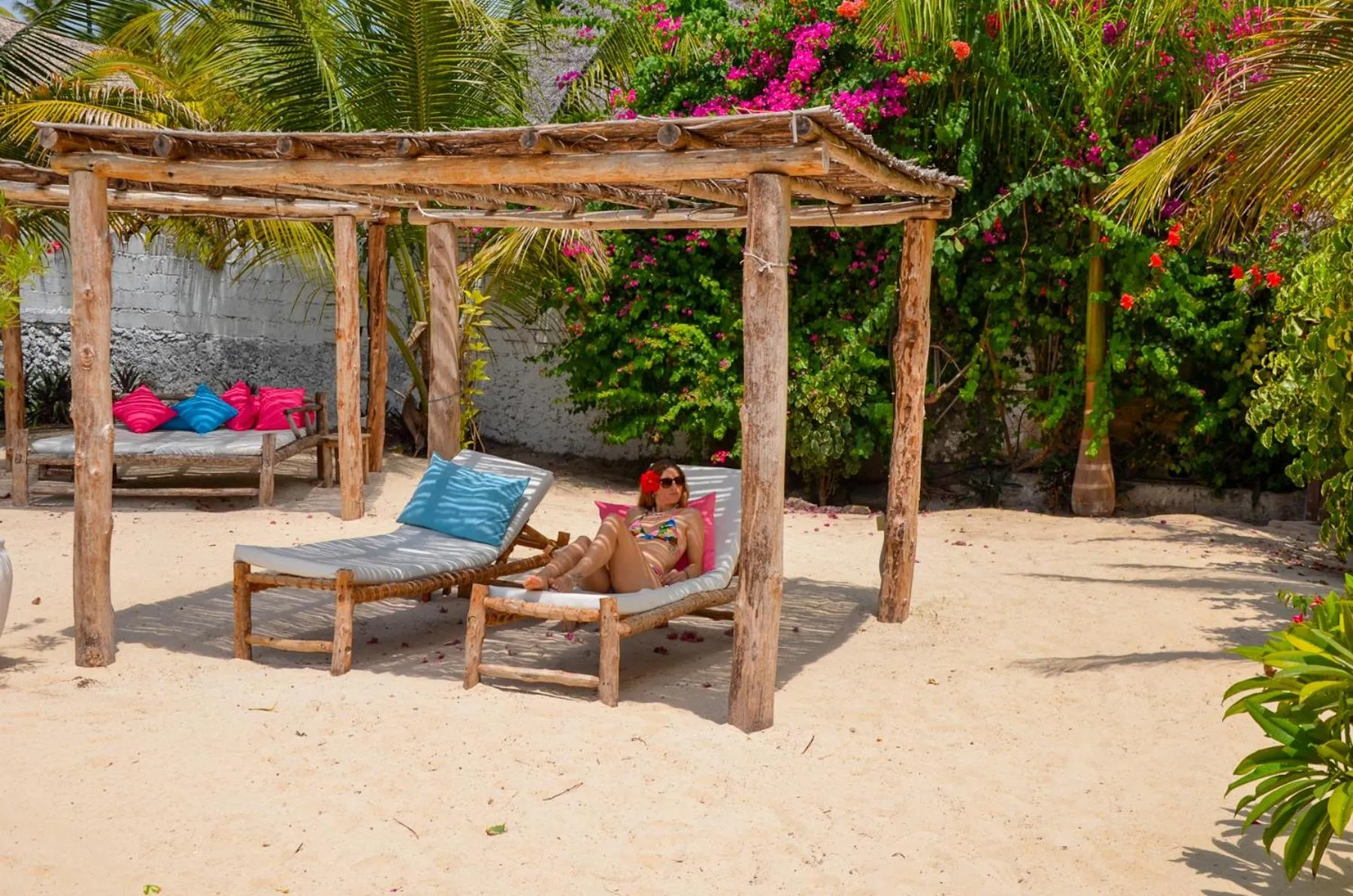 Garden in Villa Malaika