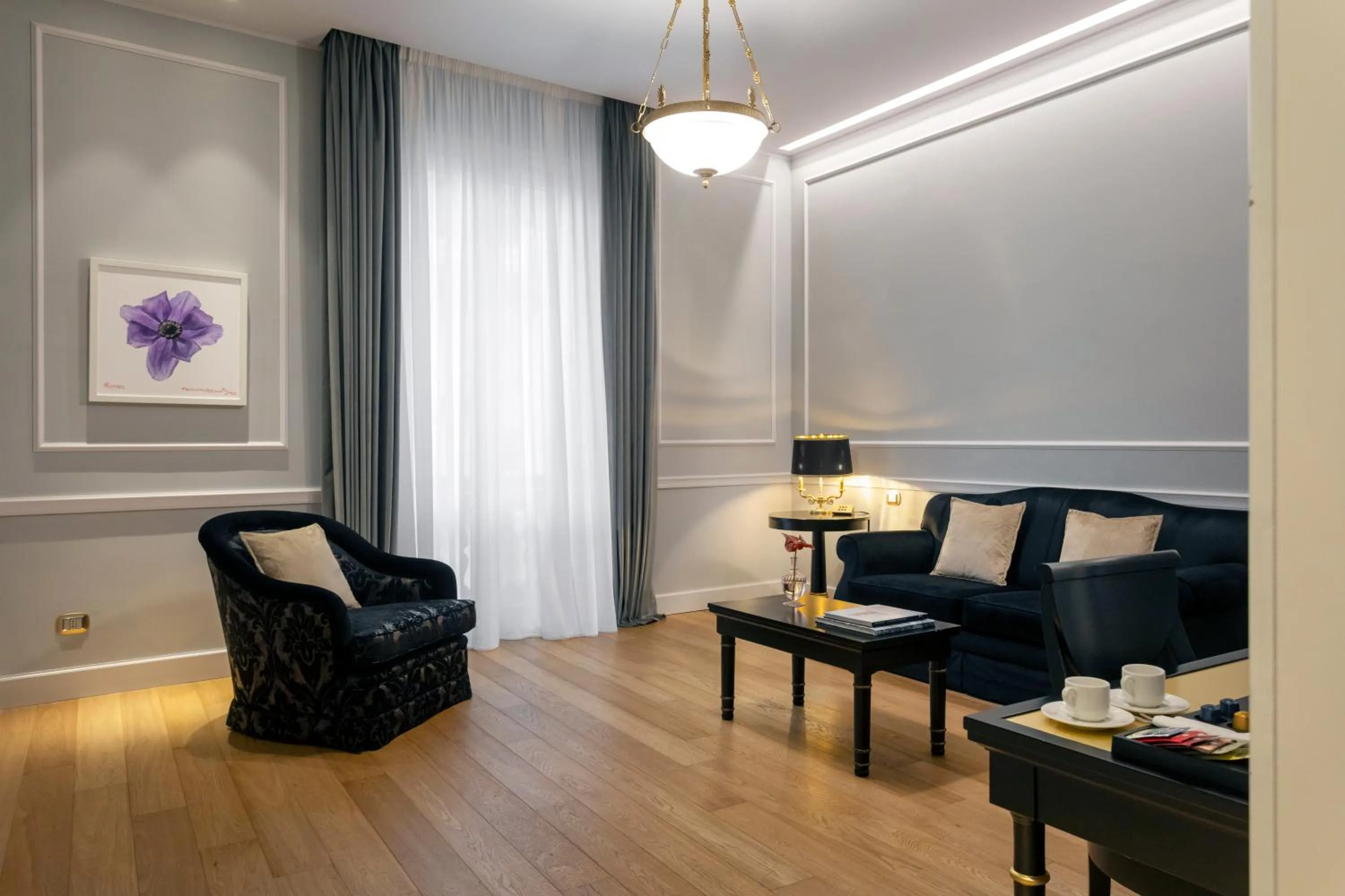 Living room in Grand Hotel Et Des Palmes