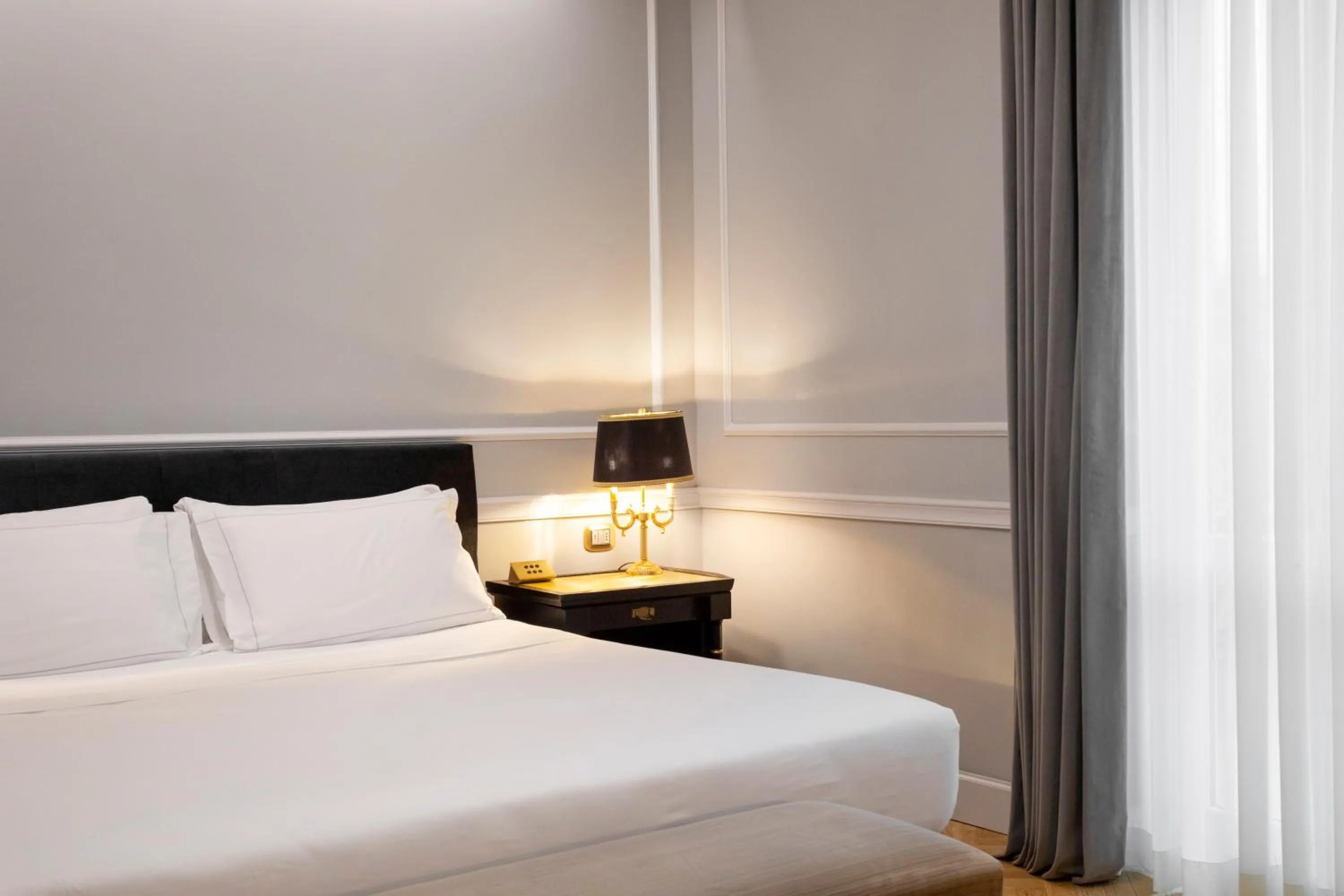 Bed in Grand Hotel Et Des Palmes