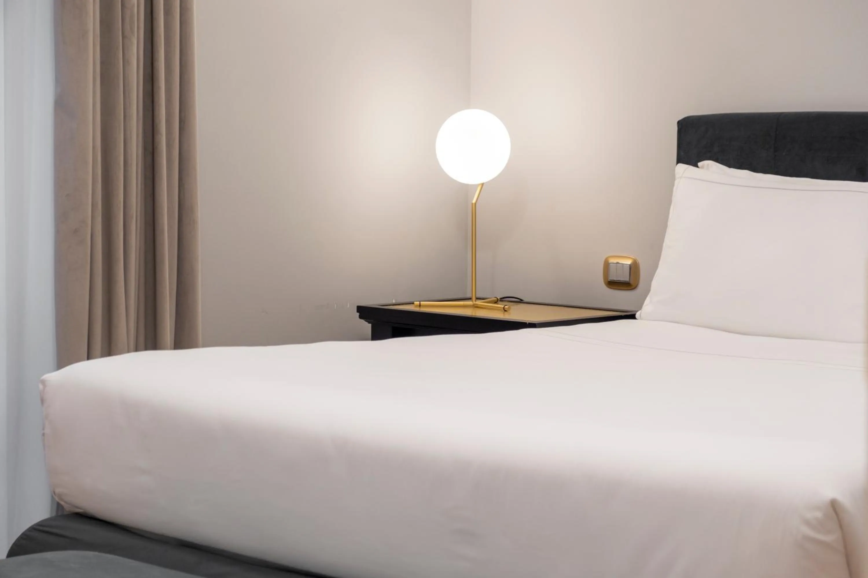 Bed in Grand Hotel Et Des Palmes