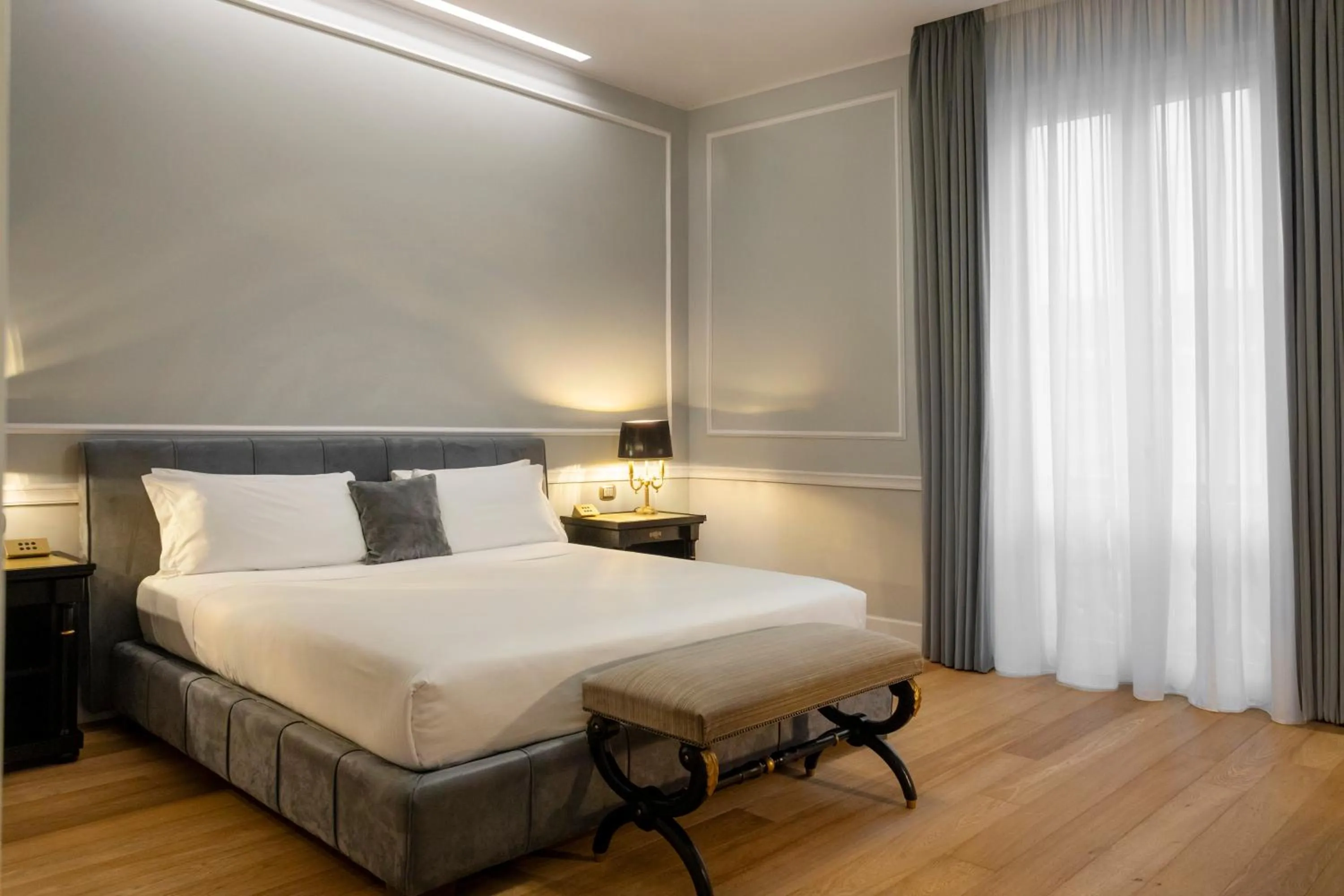 Bedroom, Bed in Grand Hotel Et Des Palmes