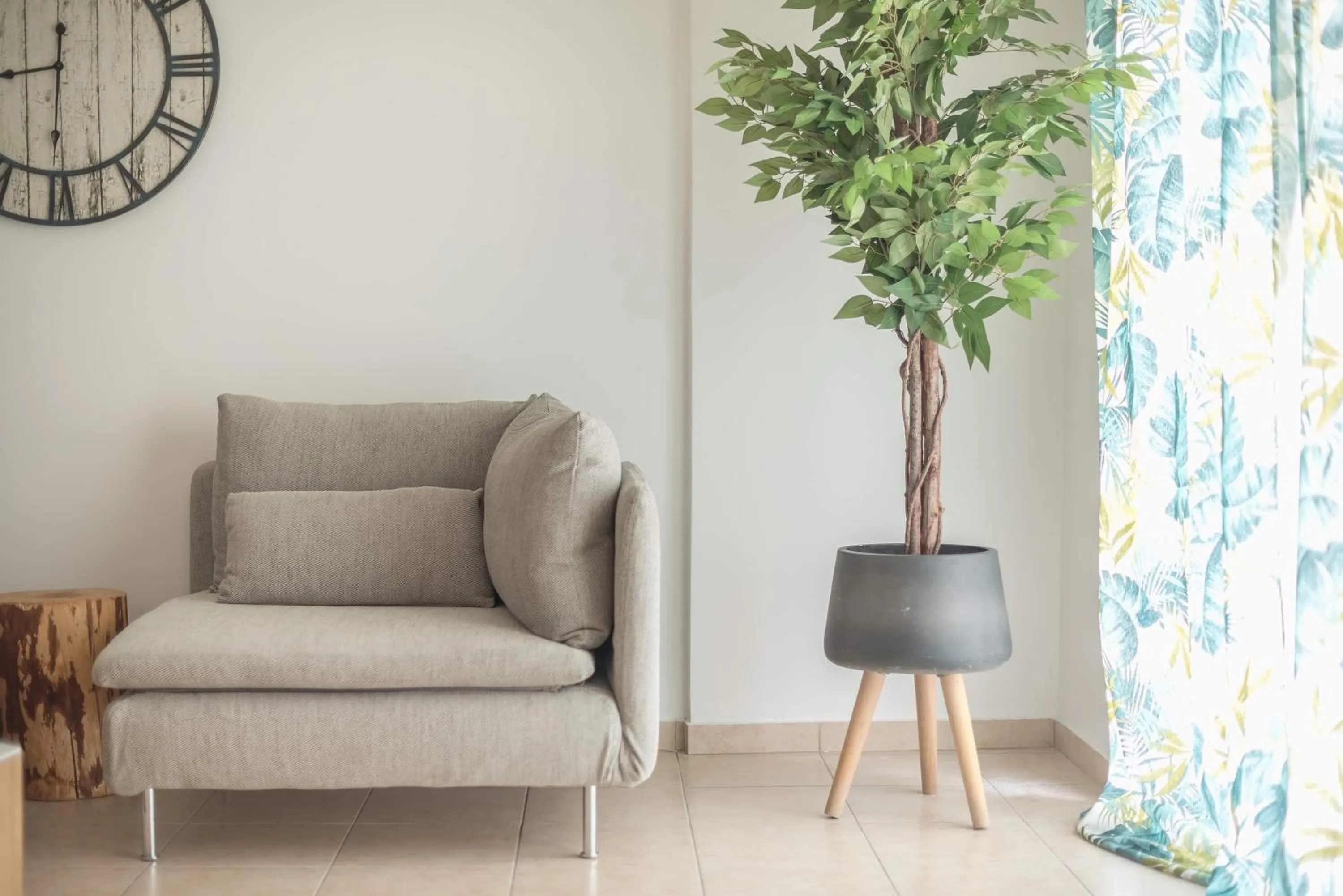 Seating area in Athenian home
