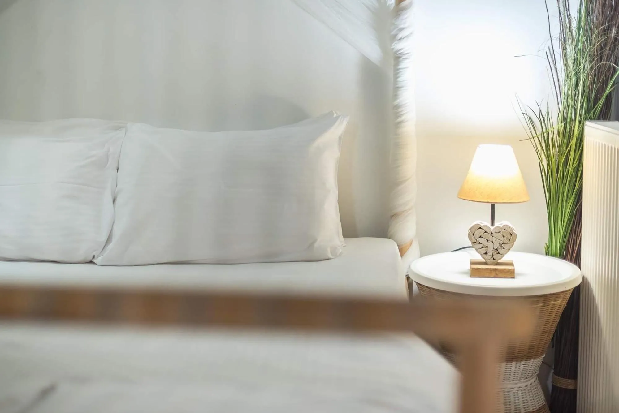 Bed in Athenian home