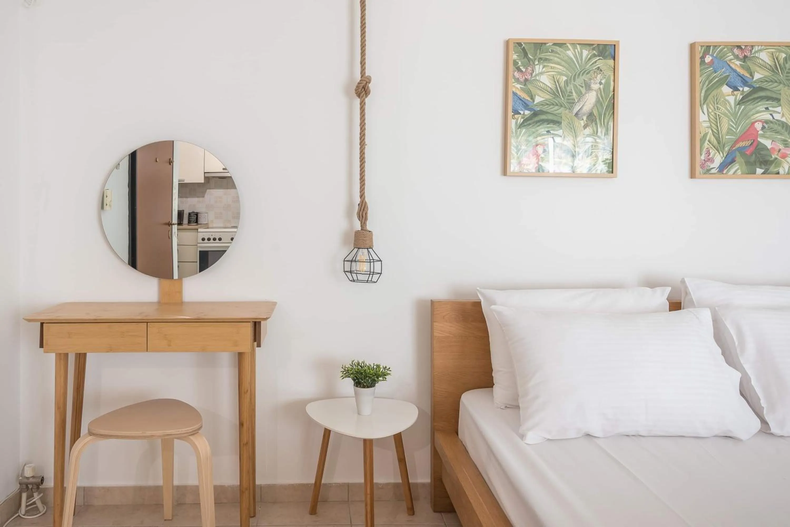 Bedroom, Bed in Athenian home