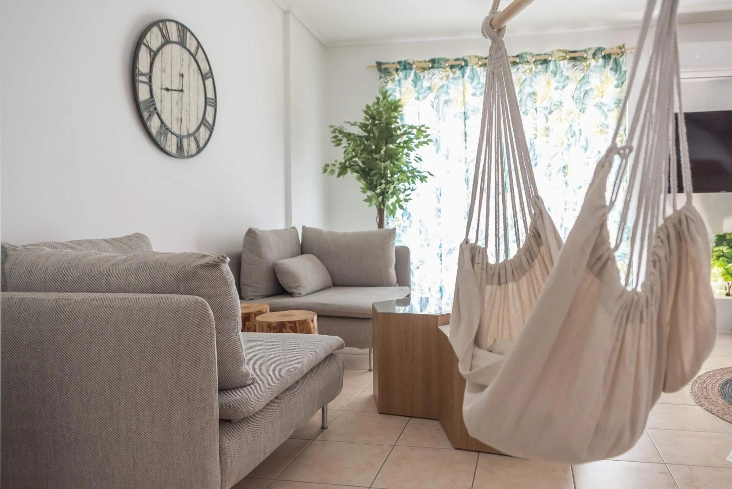 Living room in Athenian home