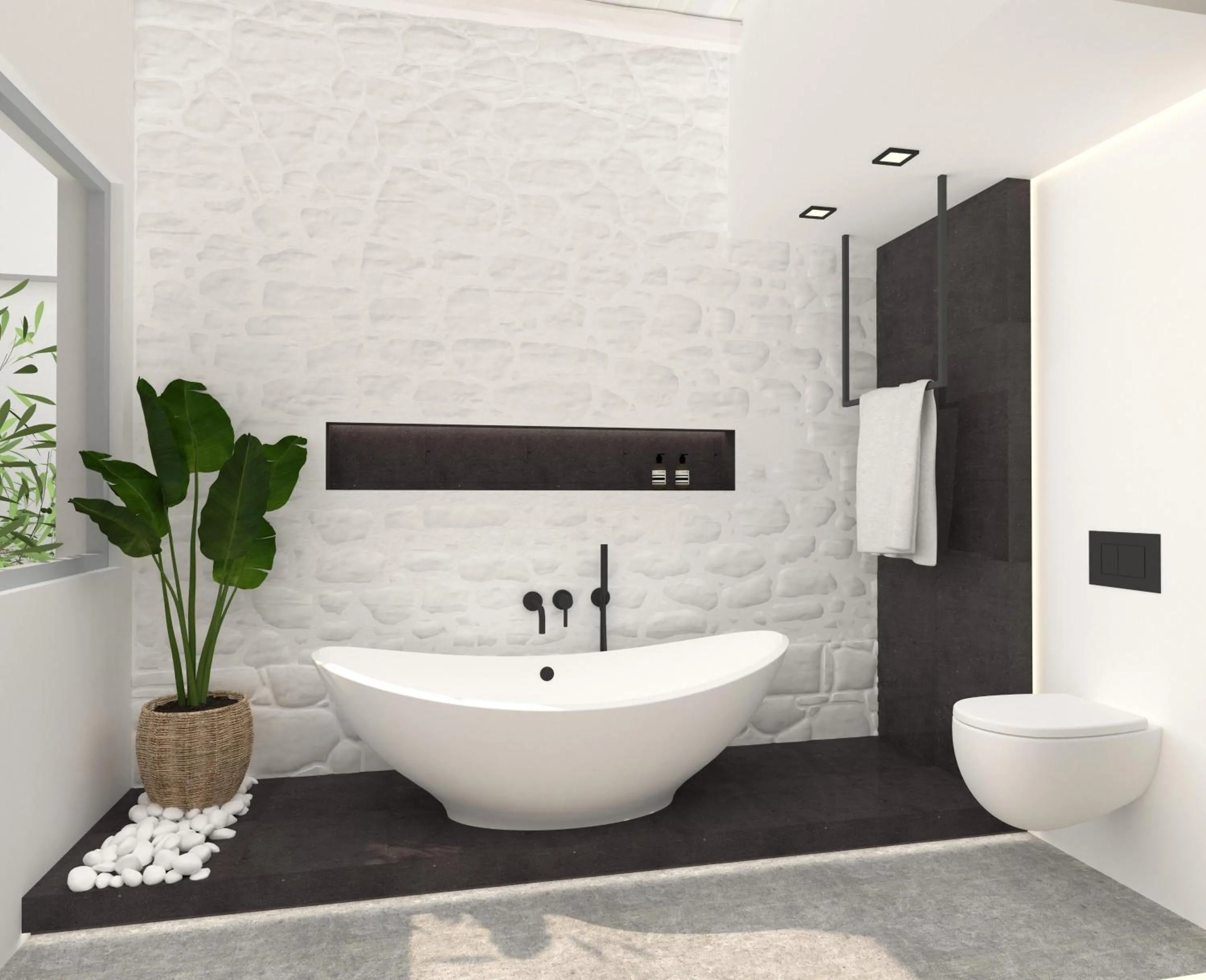 Bathroom in Oikia Suites Mykonos