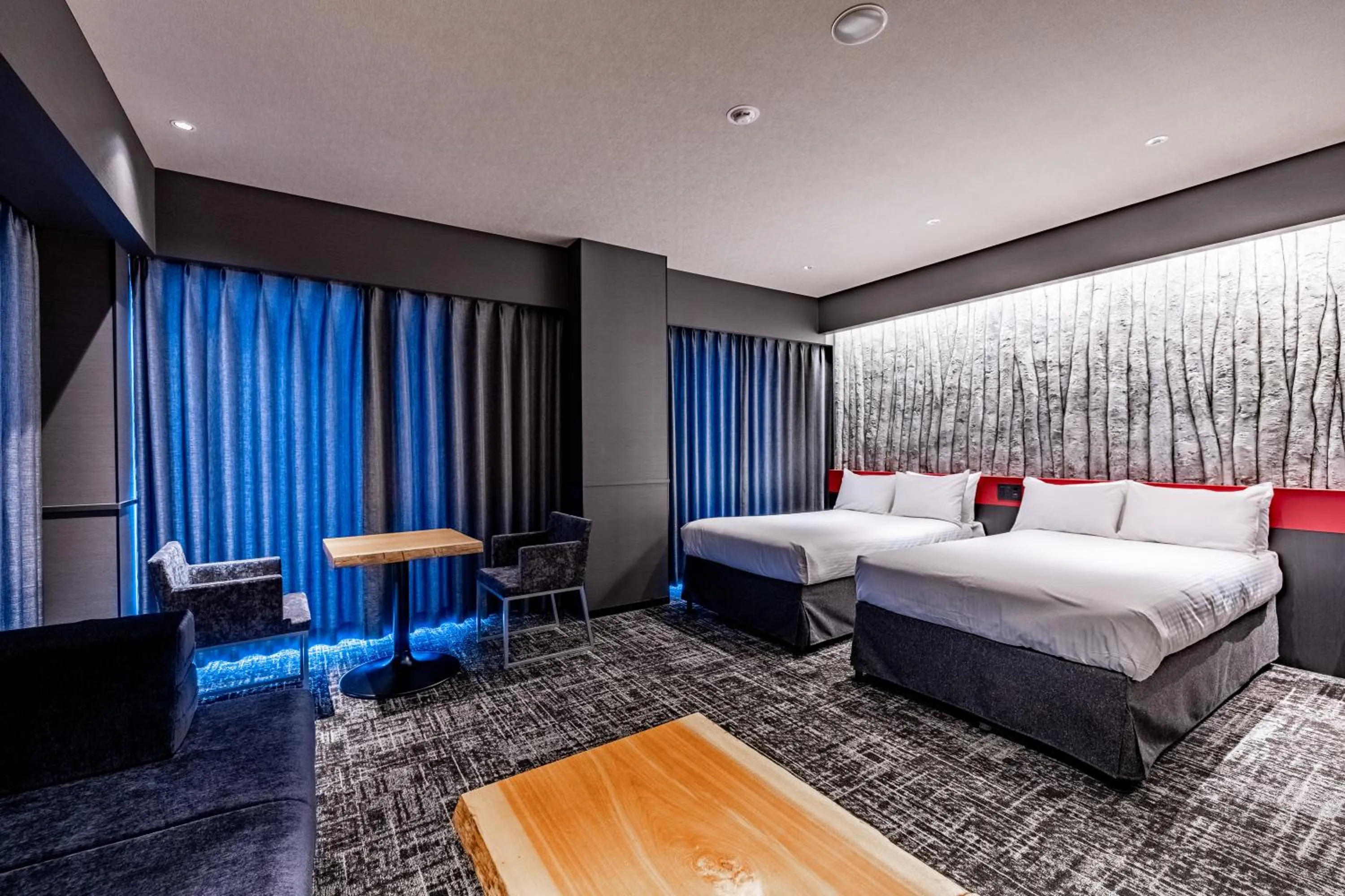 Bed in Wyndham Garden Sapporo Odori