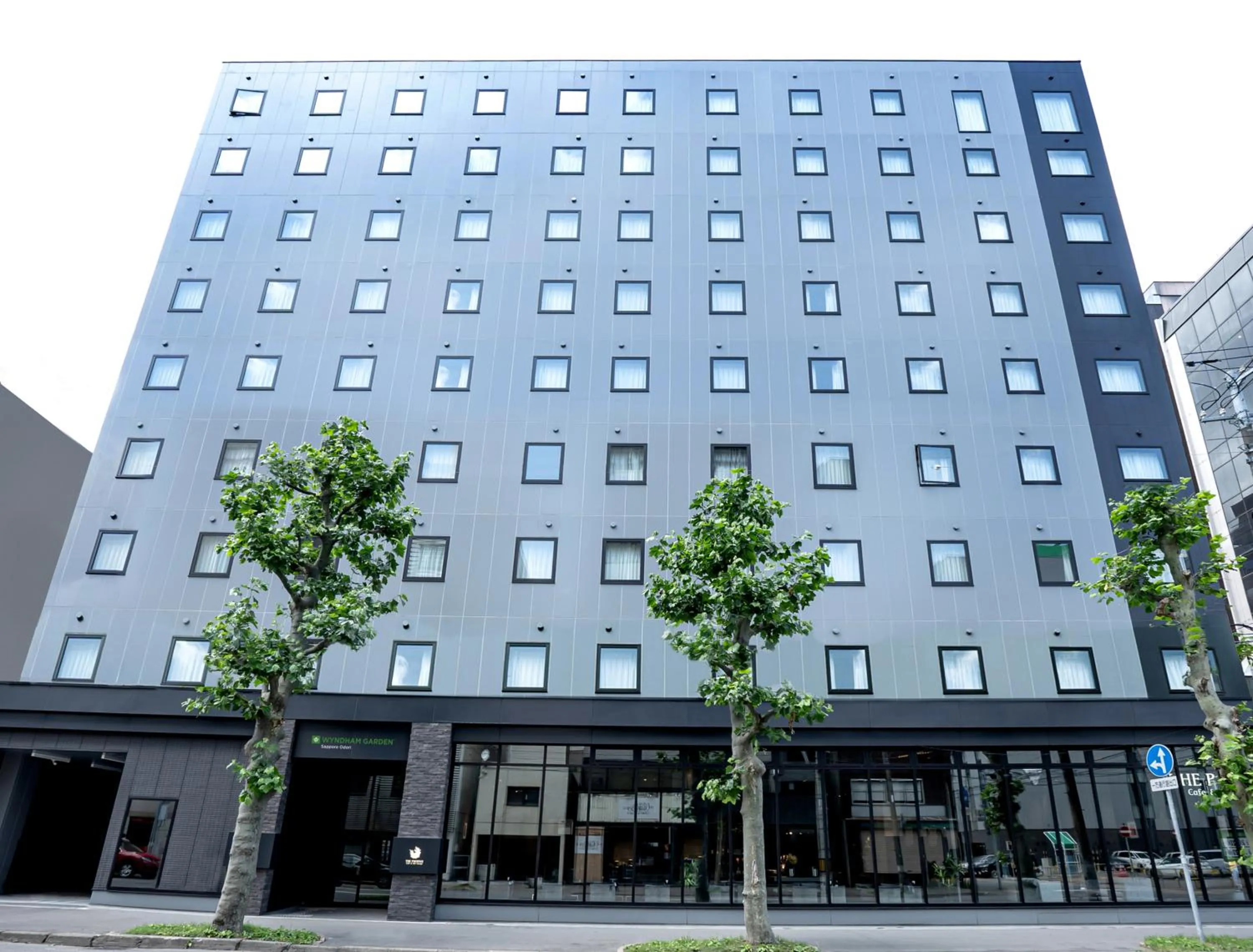 Property building in Wyndham Garden Sapporo Odori