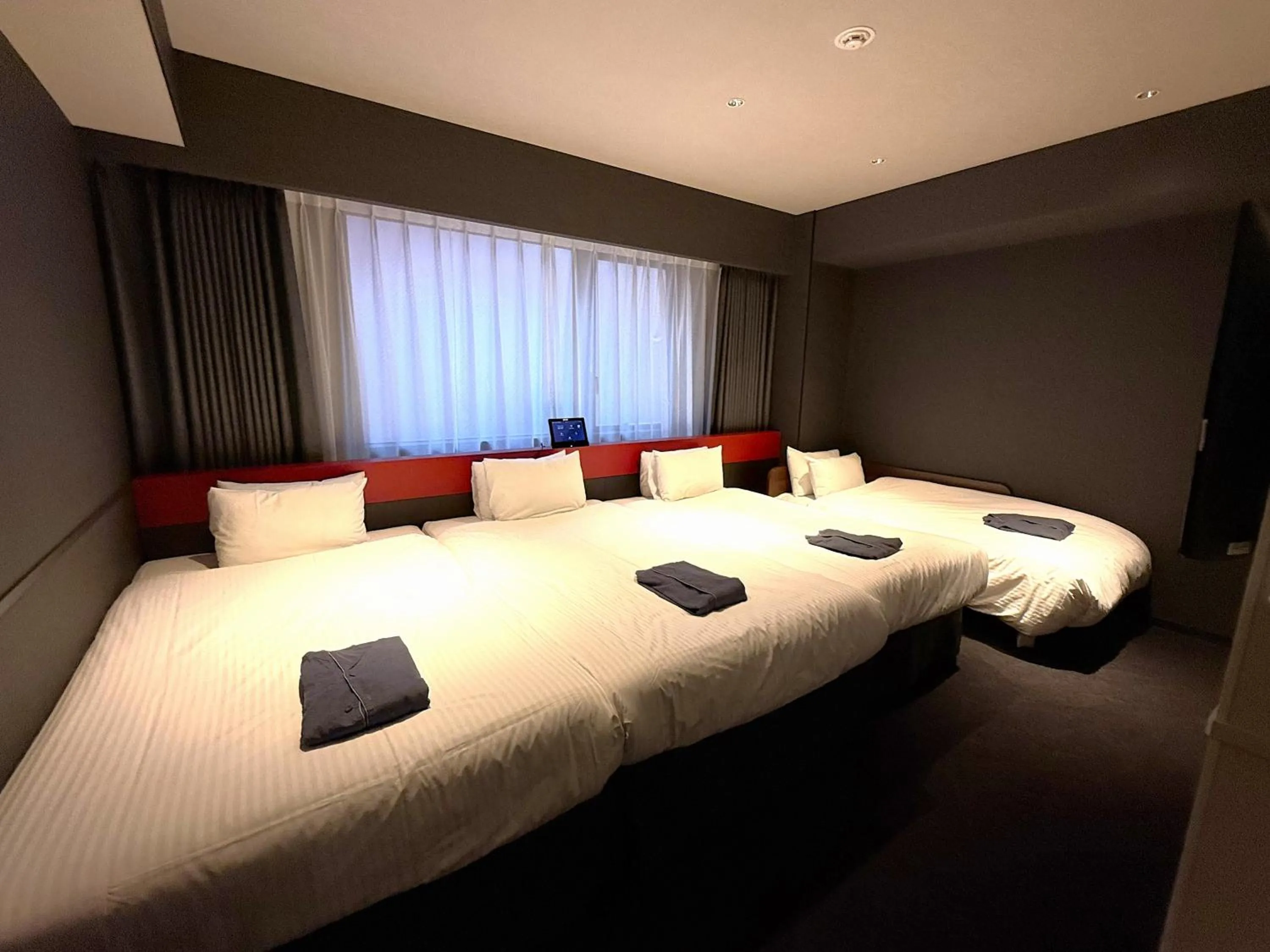 Bed in Wyndham Garden Sapporo Odori