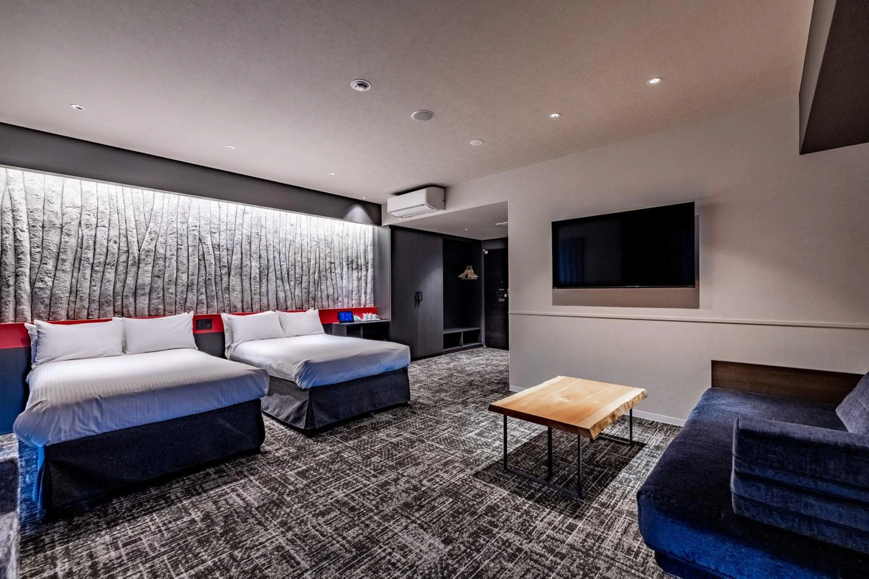 Bed in Wyndham Garden Sapporo Odori