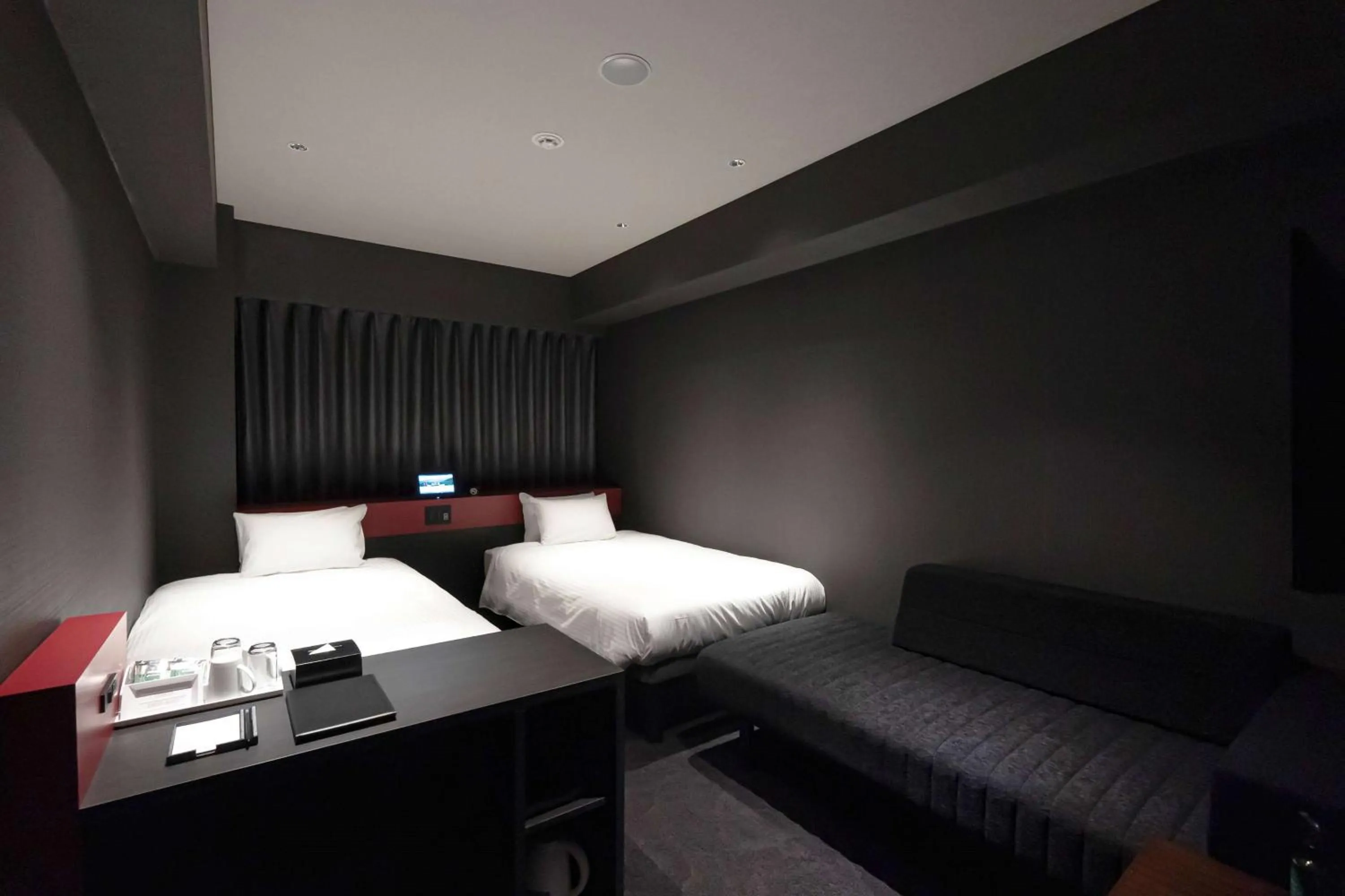 Bed in Wyndham Garden Sapporo Odori