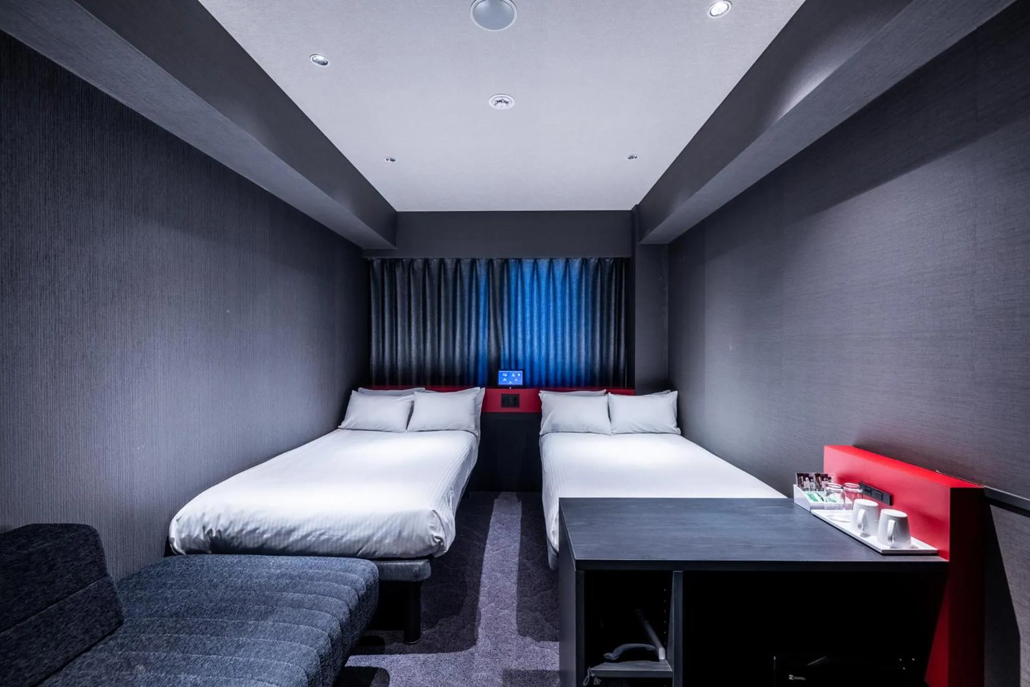 Bed in Wyndham Garden Sapporo Odori