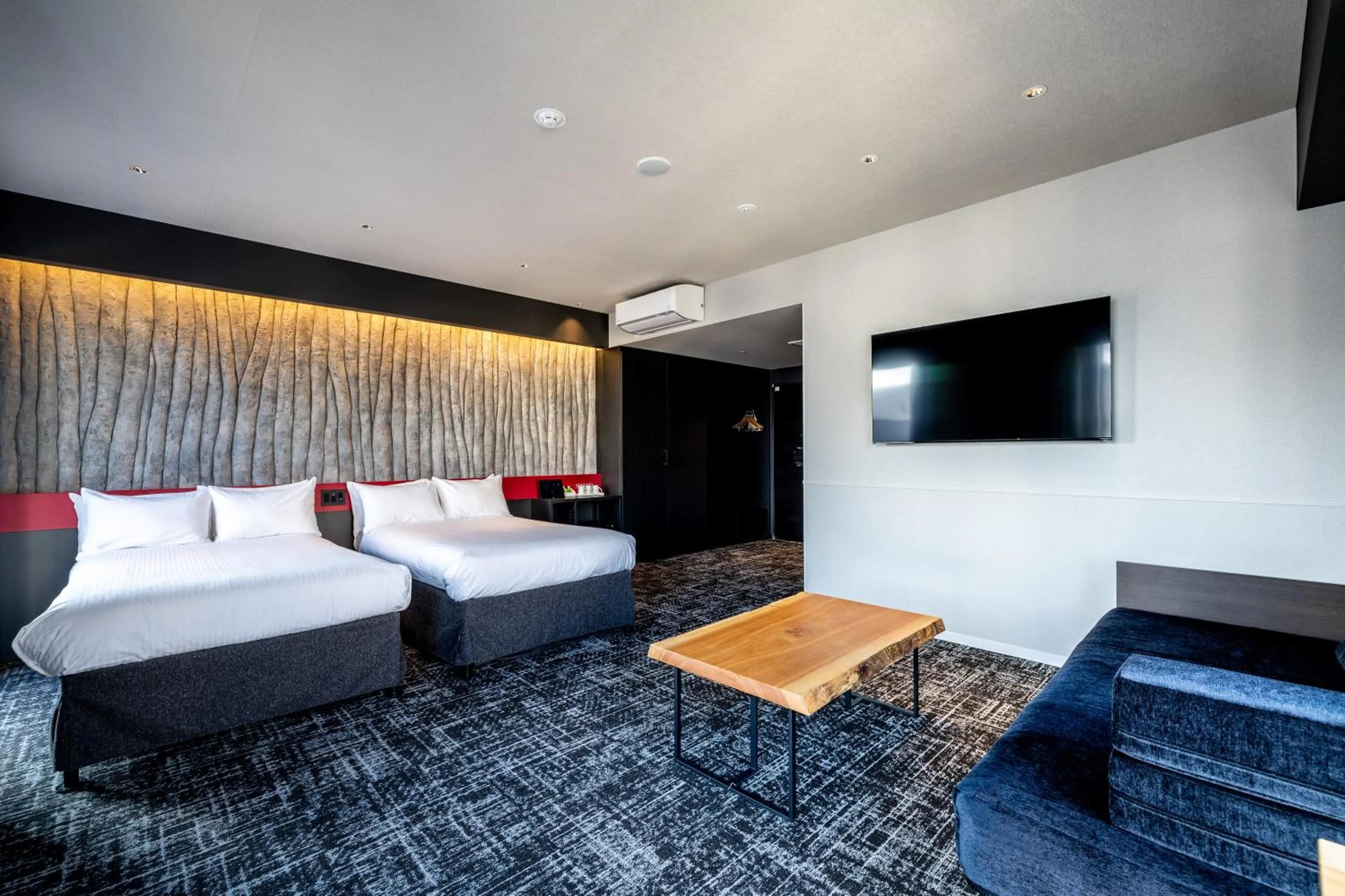 Bed in Wyndham Garden Sapporo Odori