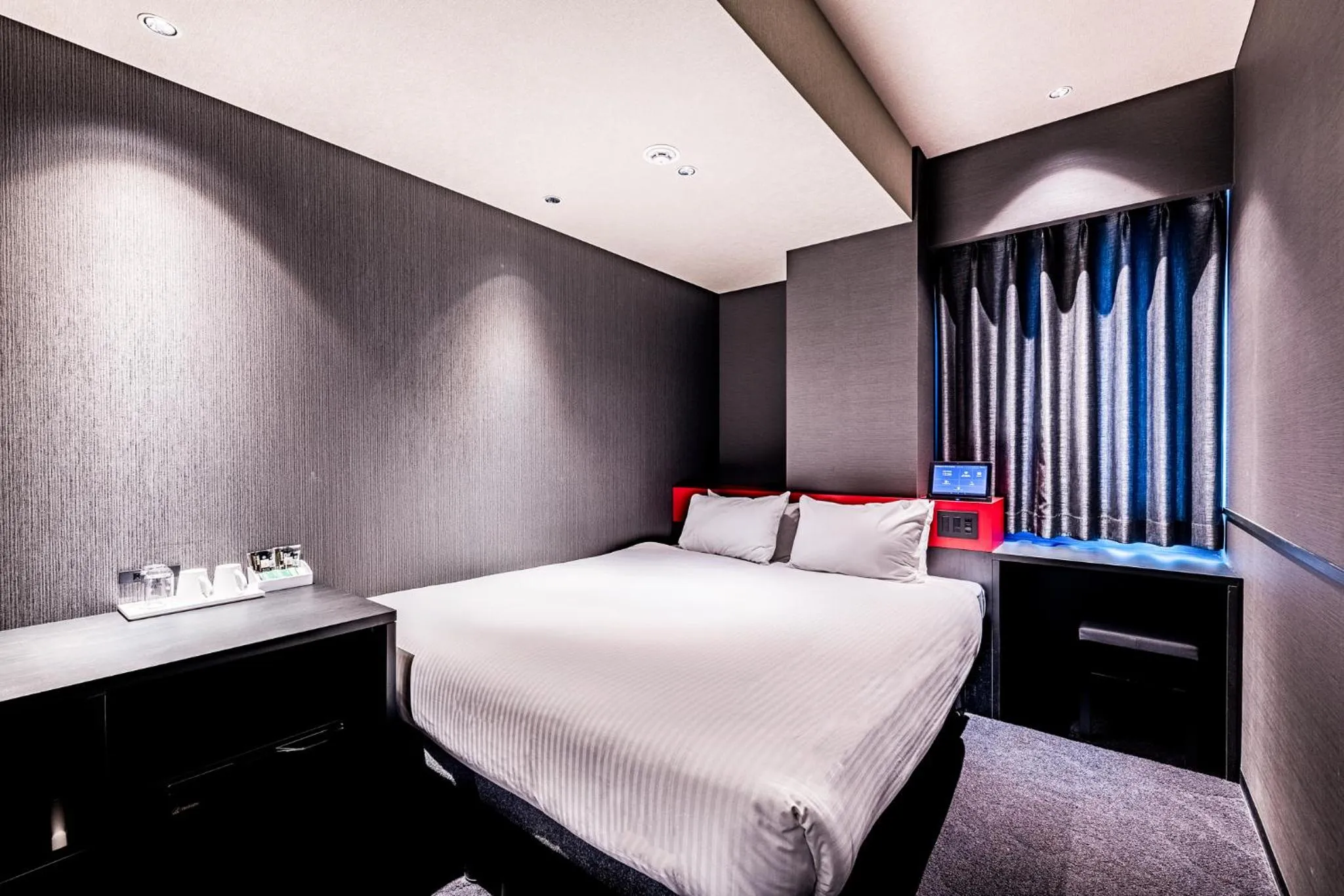 Bed in Wyndham Garden Sapporo Odori