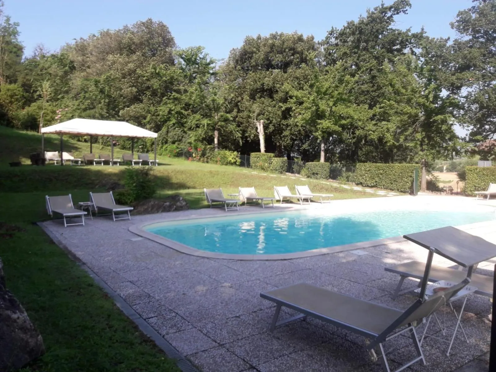 Swimming pool in Il Borgo di Villa Castelletti Country Hotel