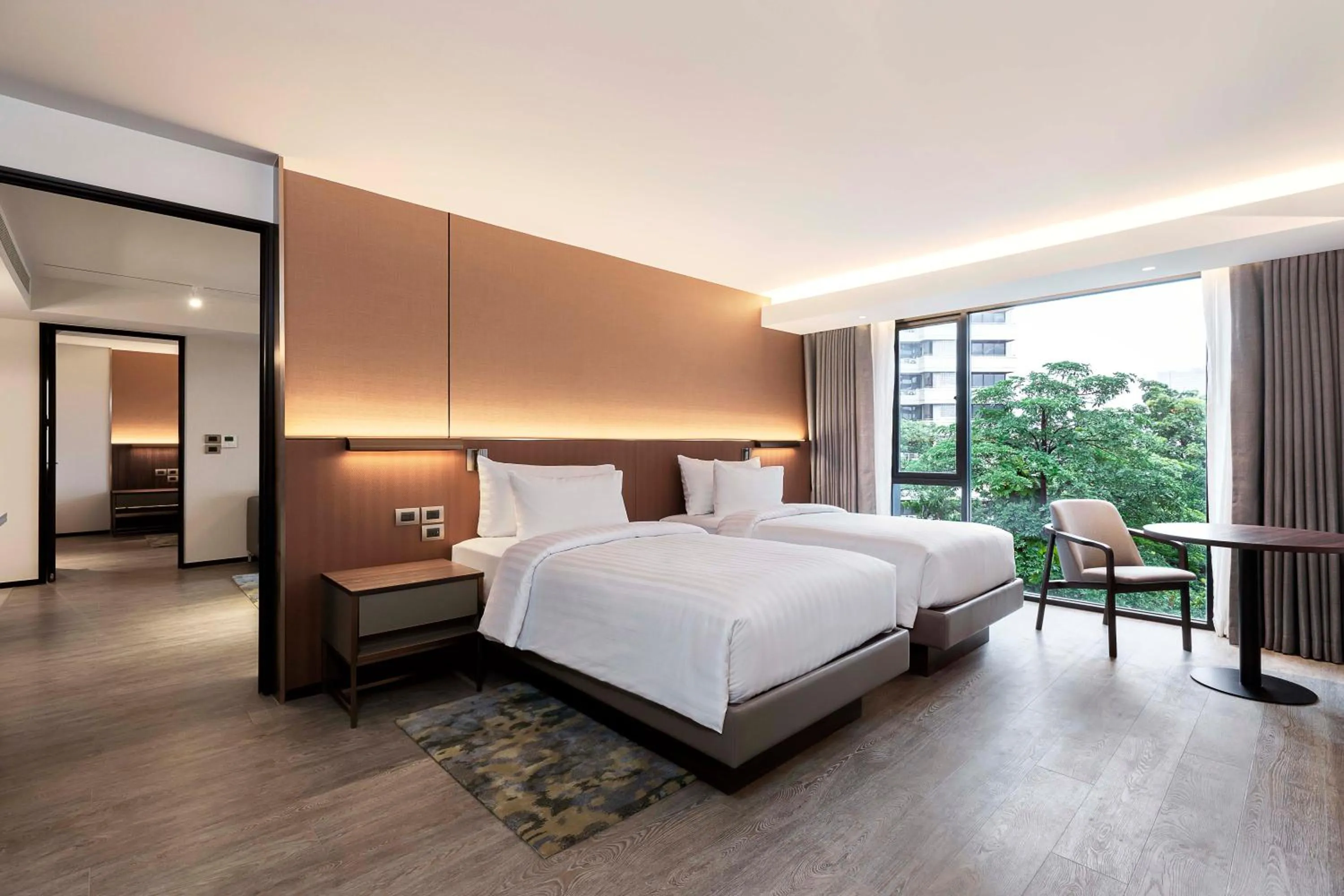 Bed in Gardina Asoke Hotel & Residence