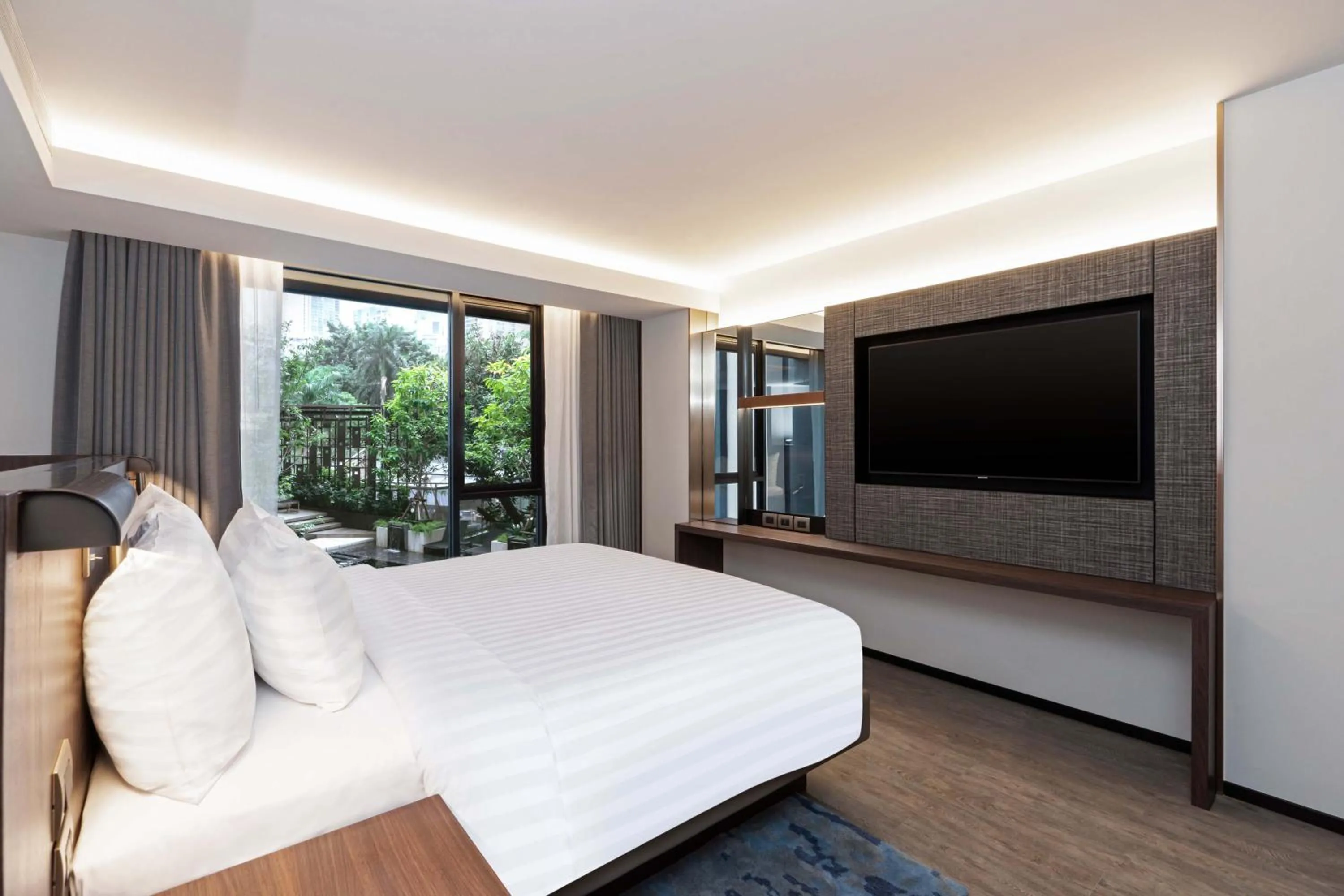 Deluxe Pool View King Room  in Gardina Asoke Hotel & Residence