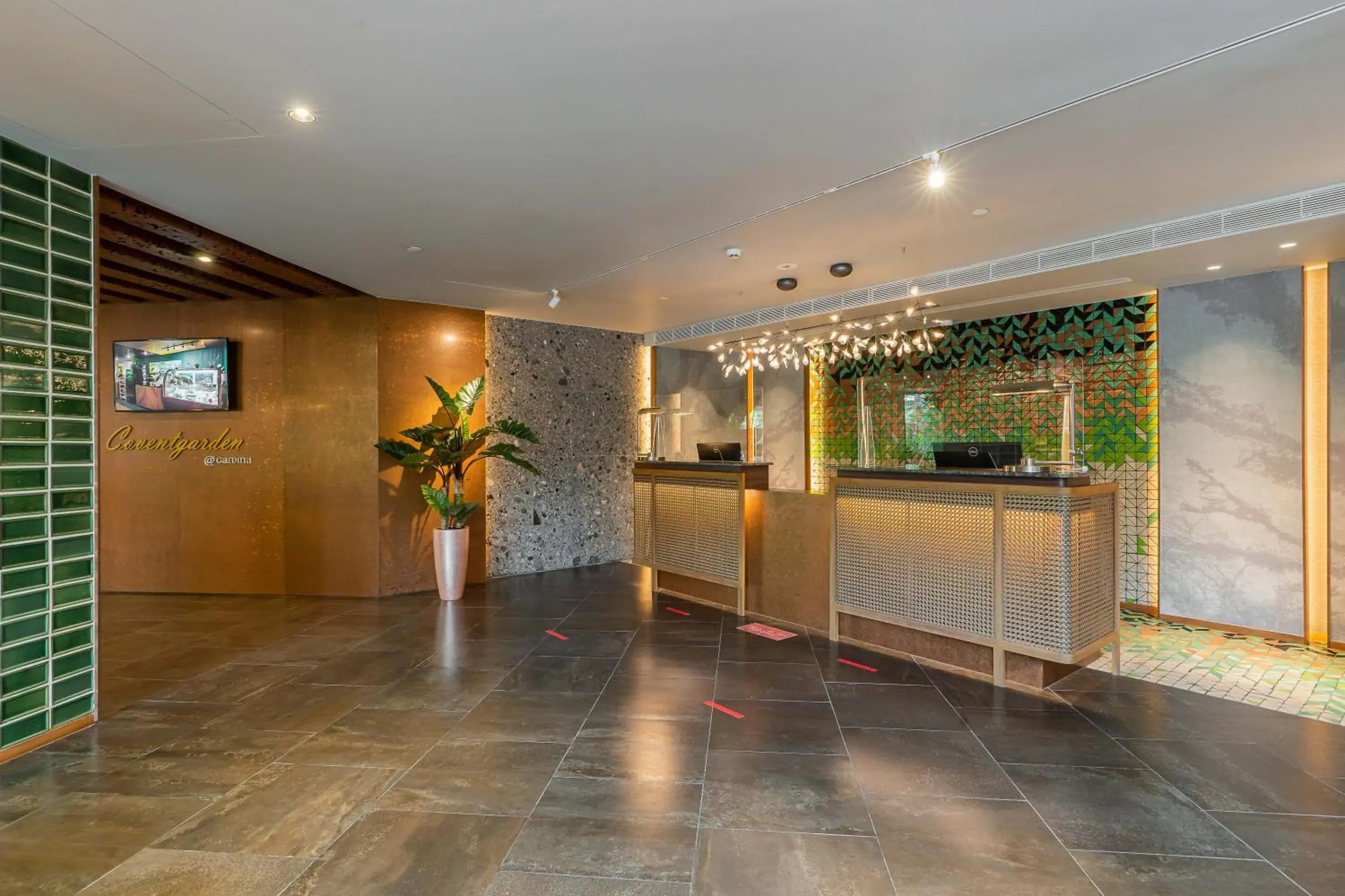 Lobby or reception in Gardina Asoke Hotel & Residence Lobby or reception in Gardina Asoke Hotel & Residence
