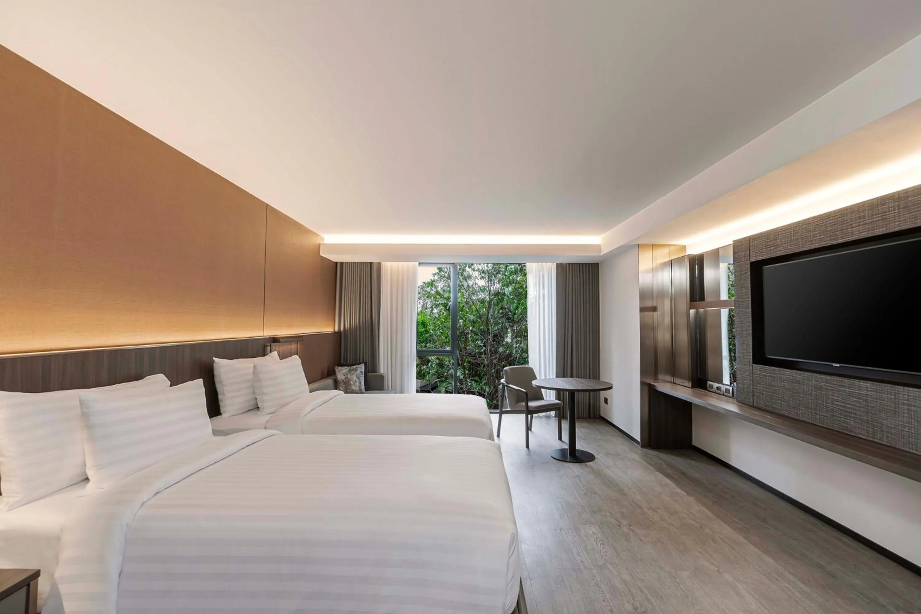 Bedroom, Bed in Gardina Asoke Hotel & Residence
