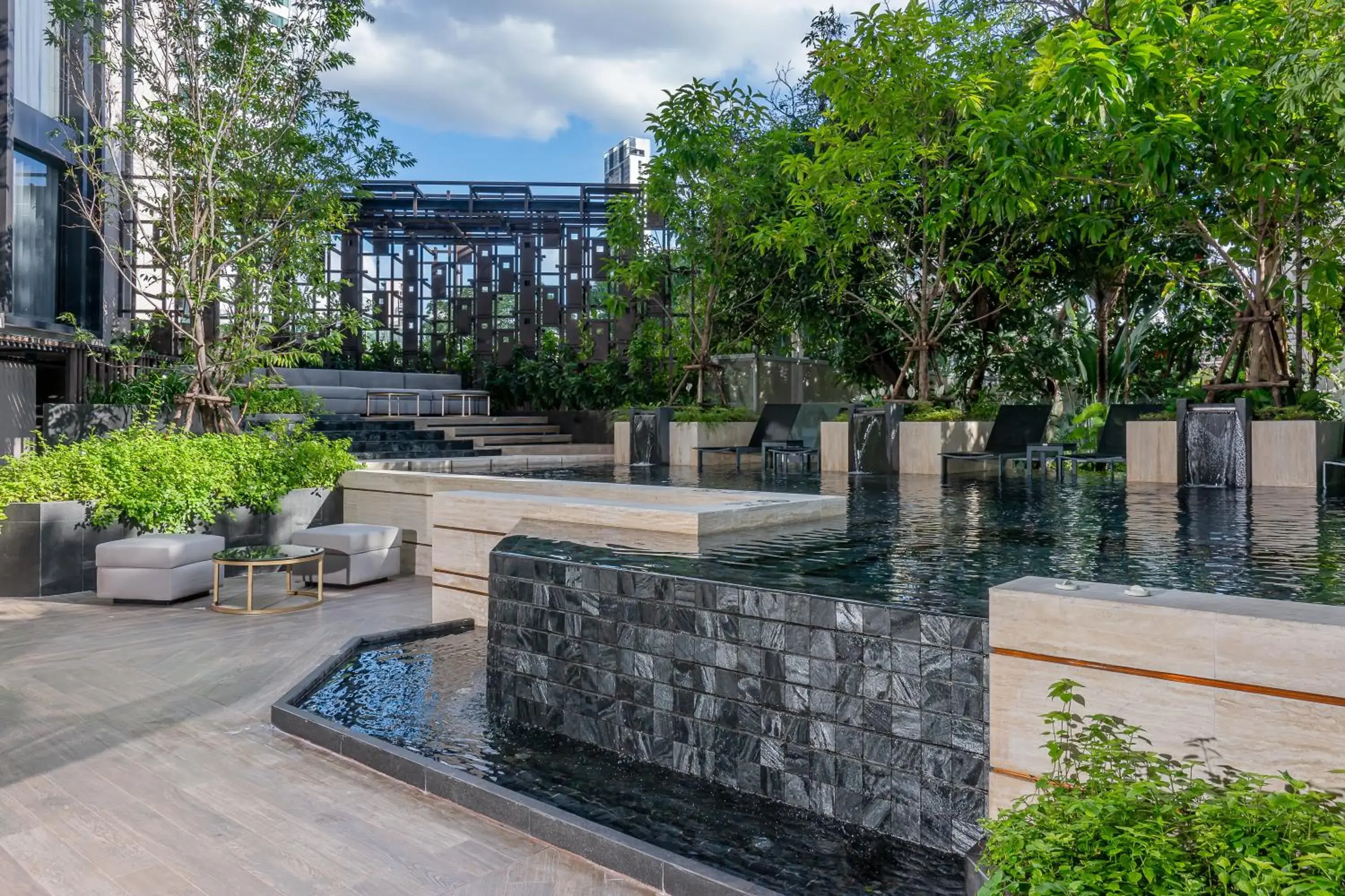 Swimming pool in Gardina Asoke Hotel & Residence Swimming pool in Gardina Asoke Hotel & Residence