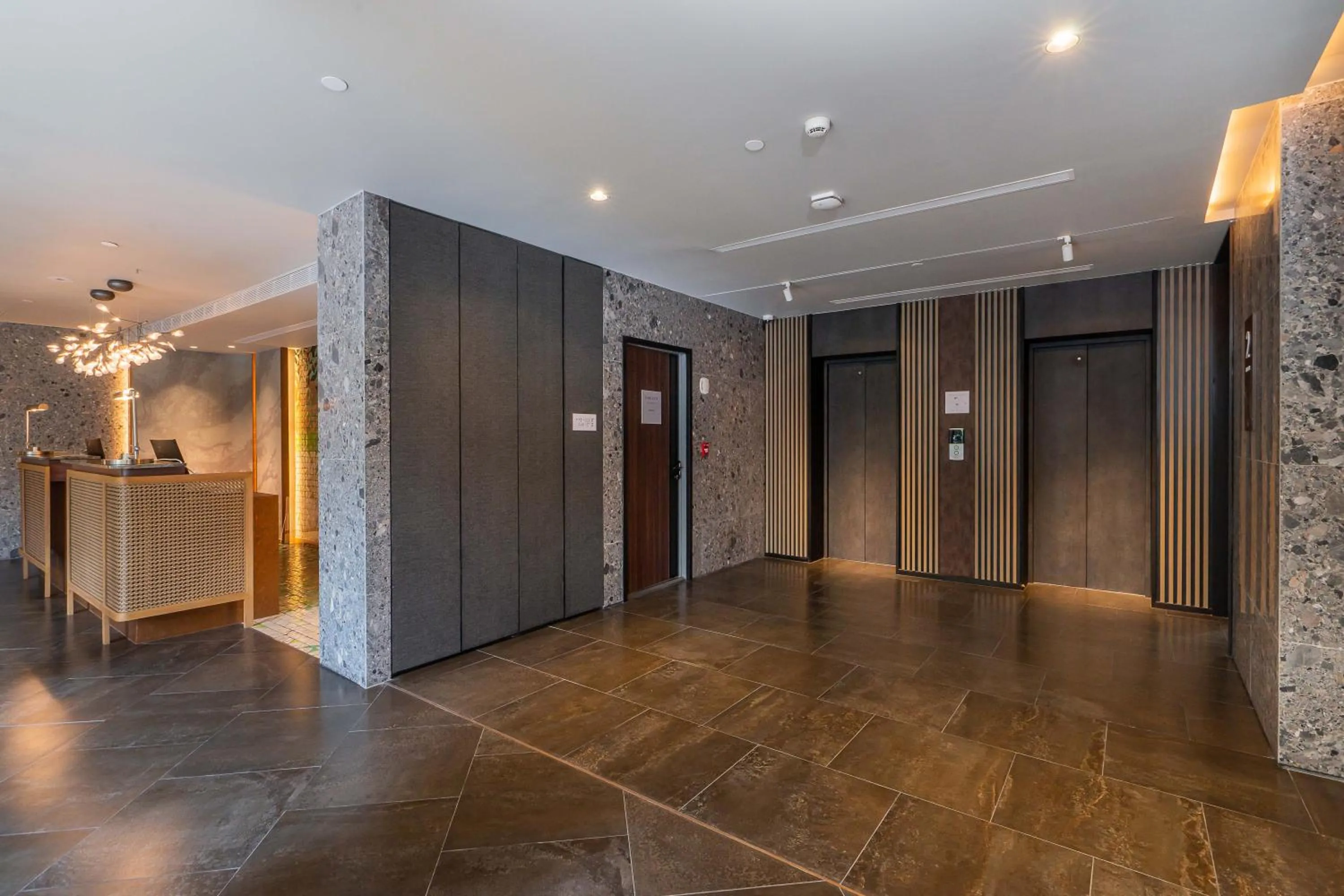 elevator in Gardina Asoke Hotel & Residence