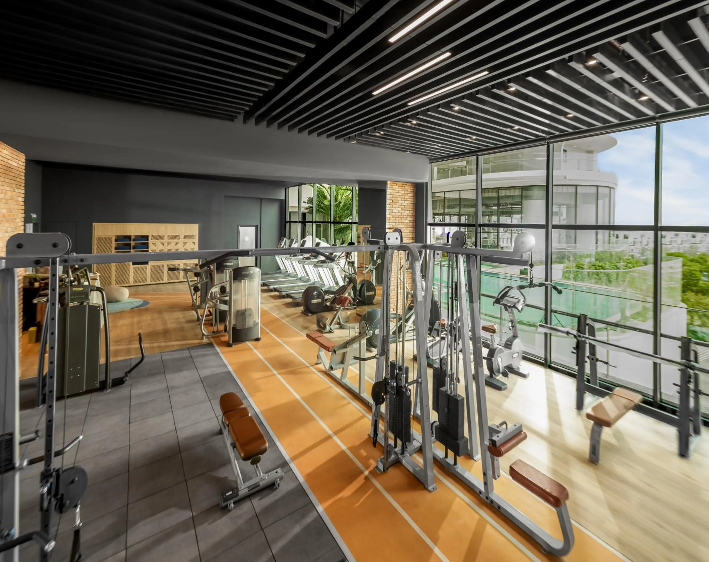 Fitness centre/facilities in Citadines Marina Halong
