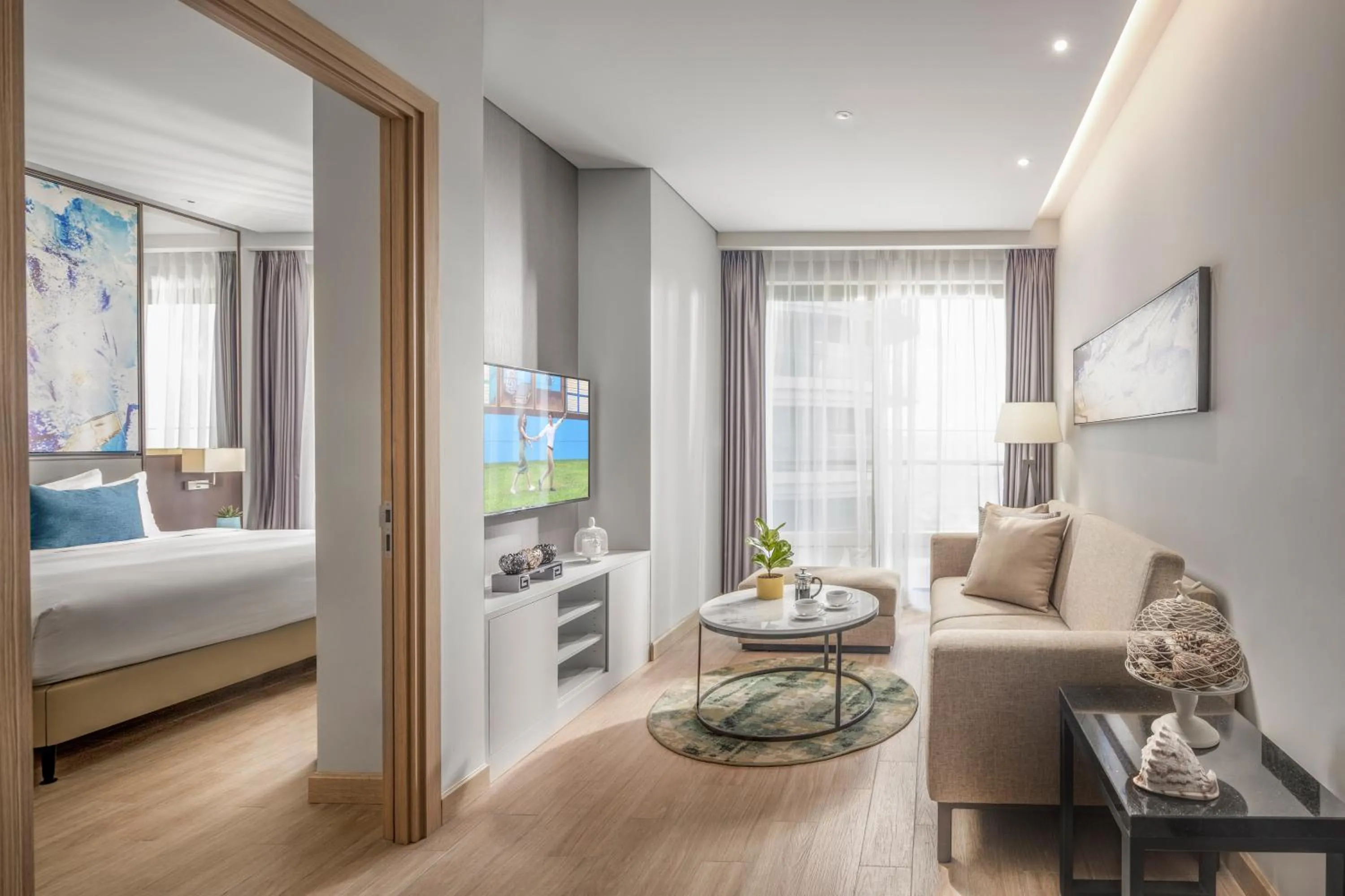 Bed in Citadines Marina Halong