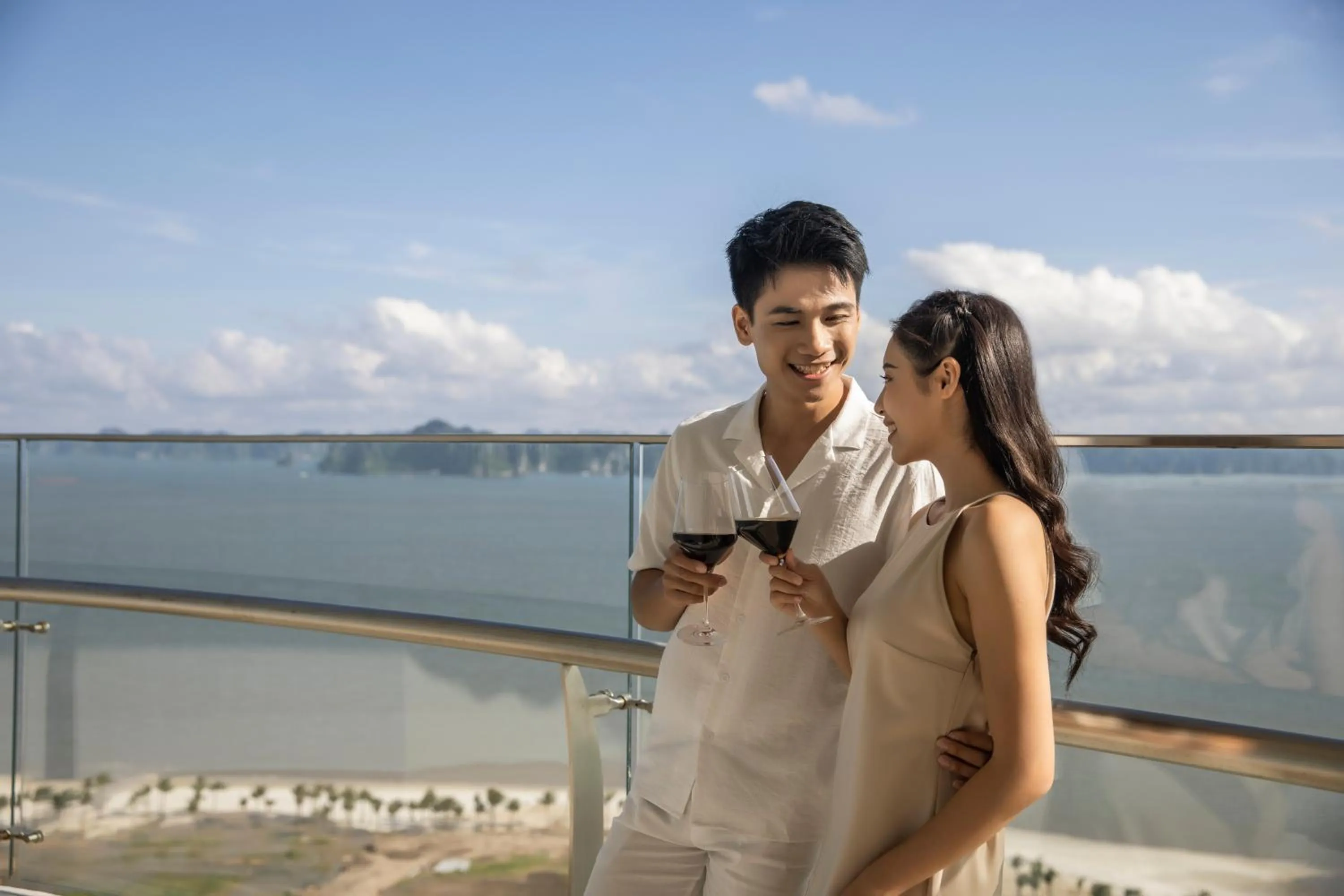 Balcony/Terrace in Citadines Marina Halong