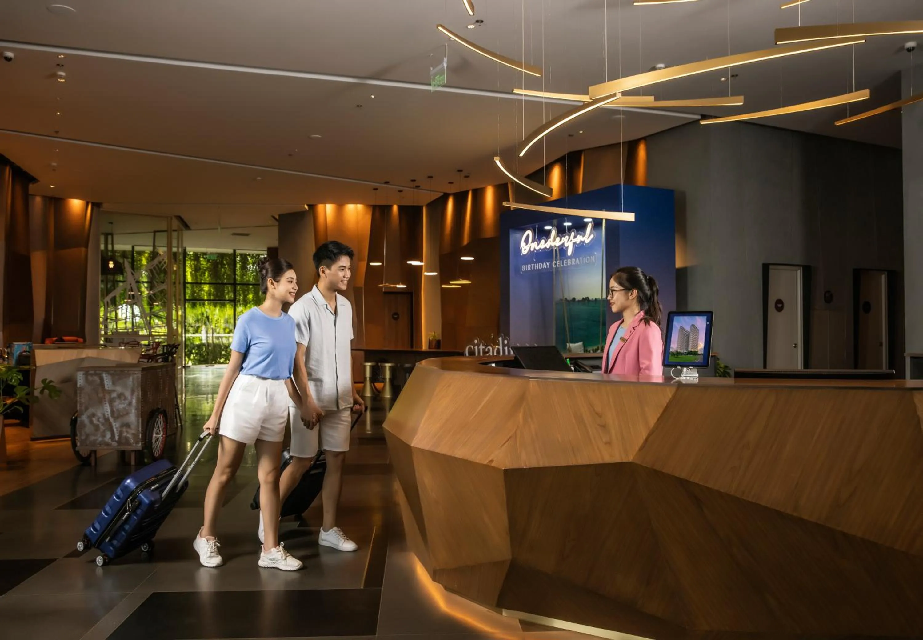 Lobby or reception in Citadines Marina Halong