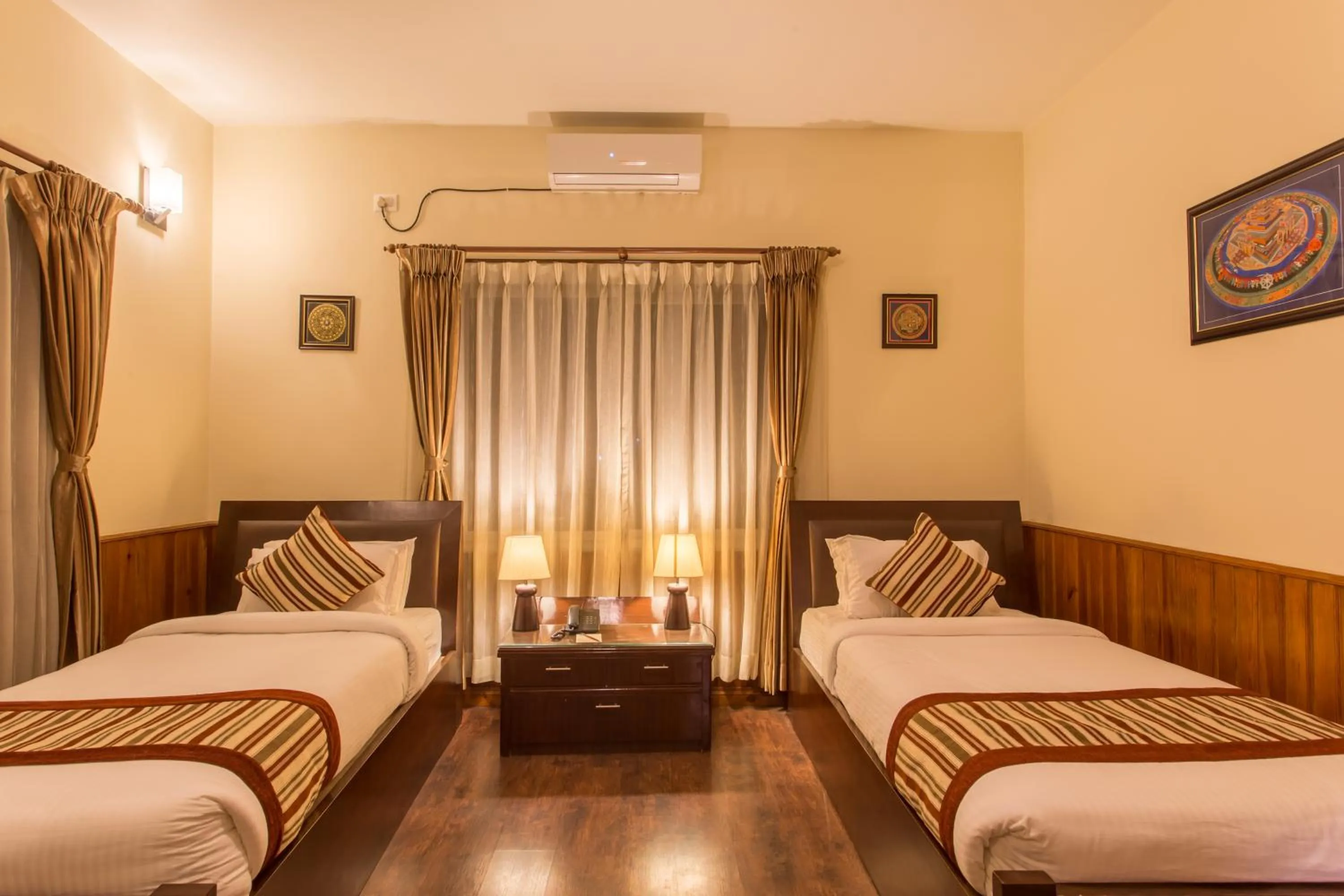 Photo of the whole room, Bed in Siddhartha Boutique Hotel, Boudha