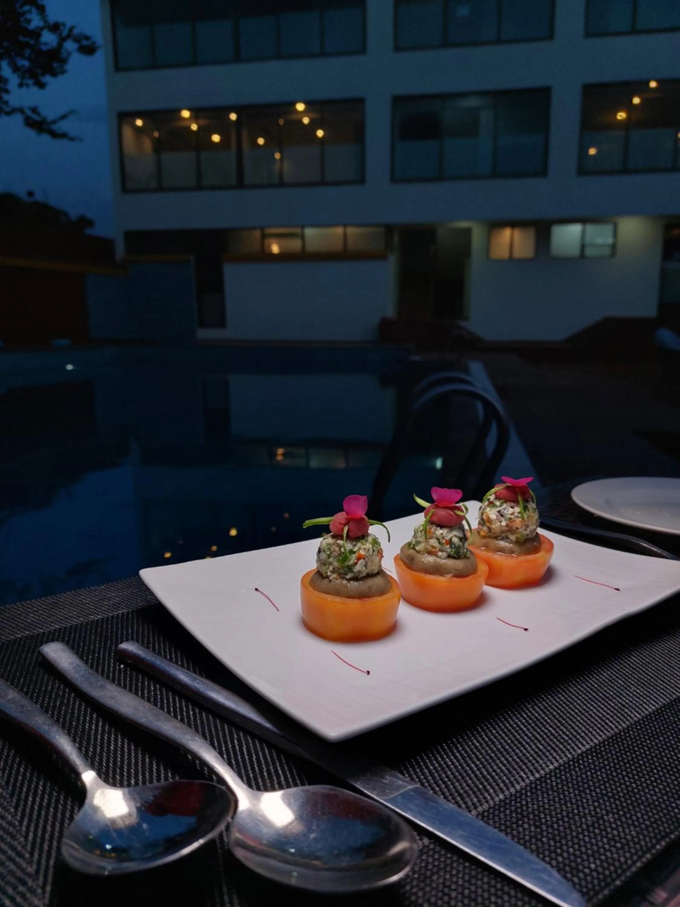 Food close-up in Siddhartha Boutique Hotel, Boudha