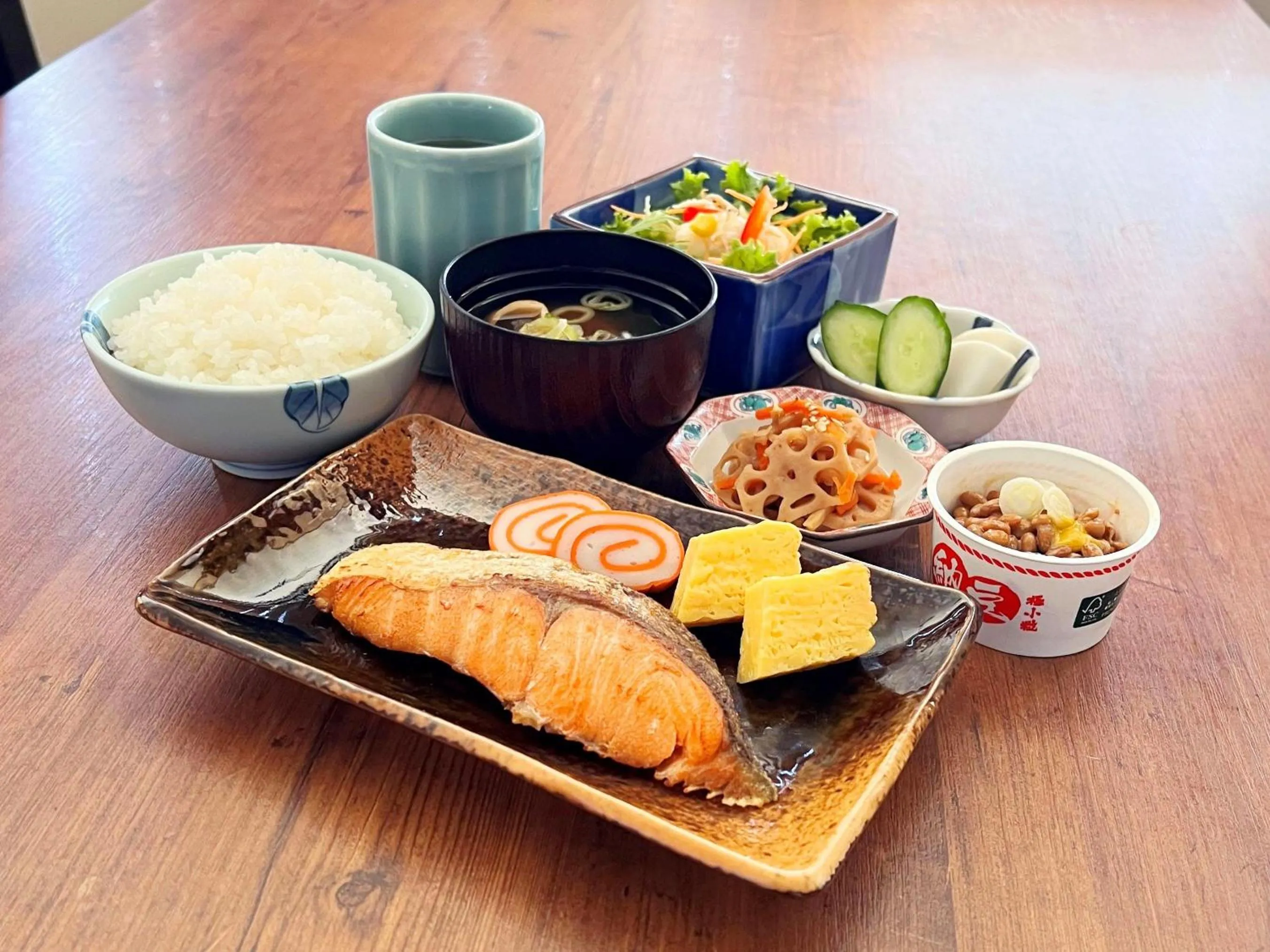 Breakfast in Manten no Yu Michi no Yado