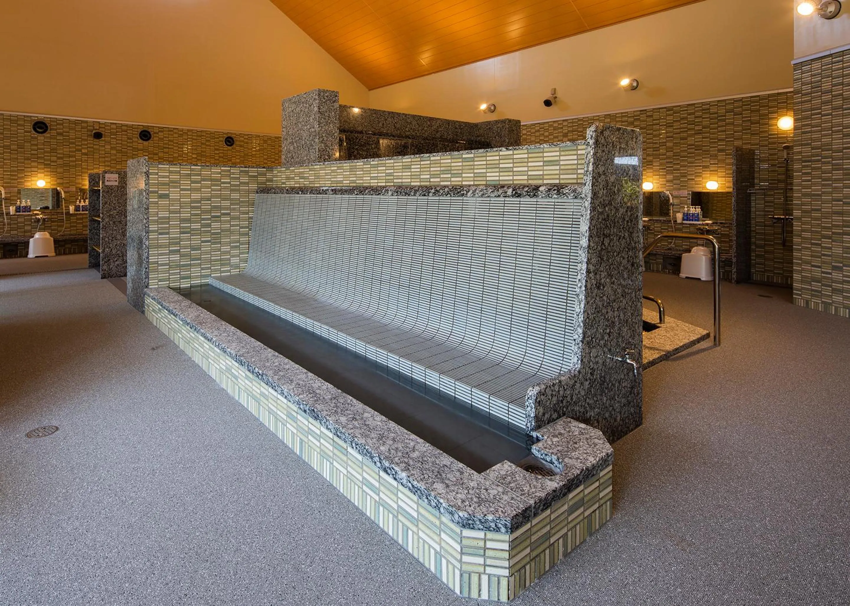 Public Bath in Manten no Yu Michi no Yado