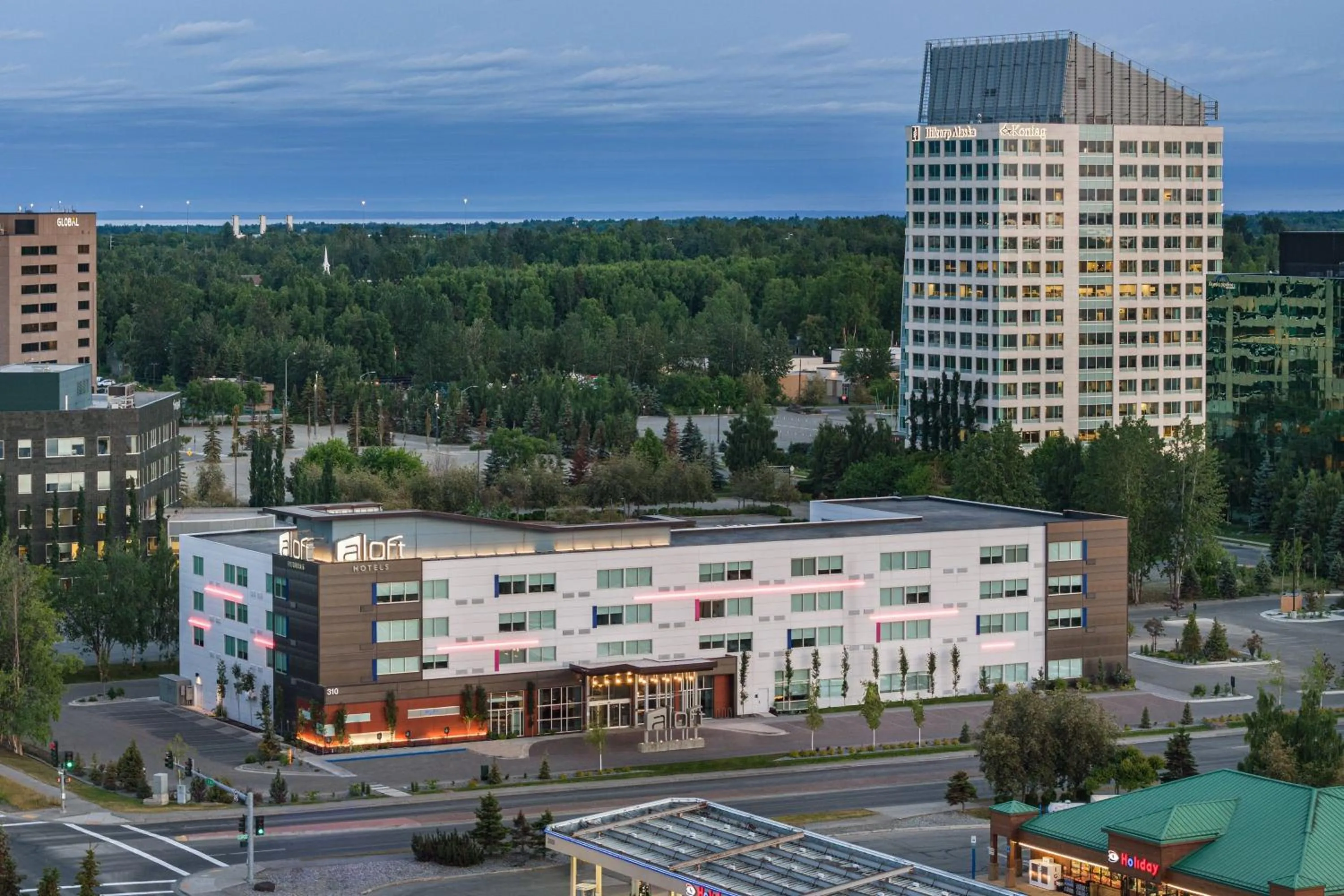 Property building in Aloft Anchorage