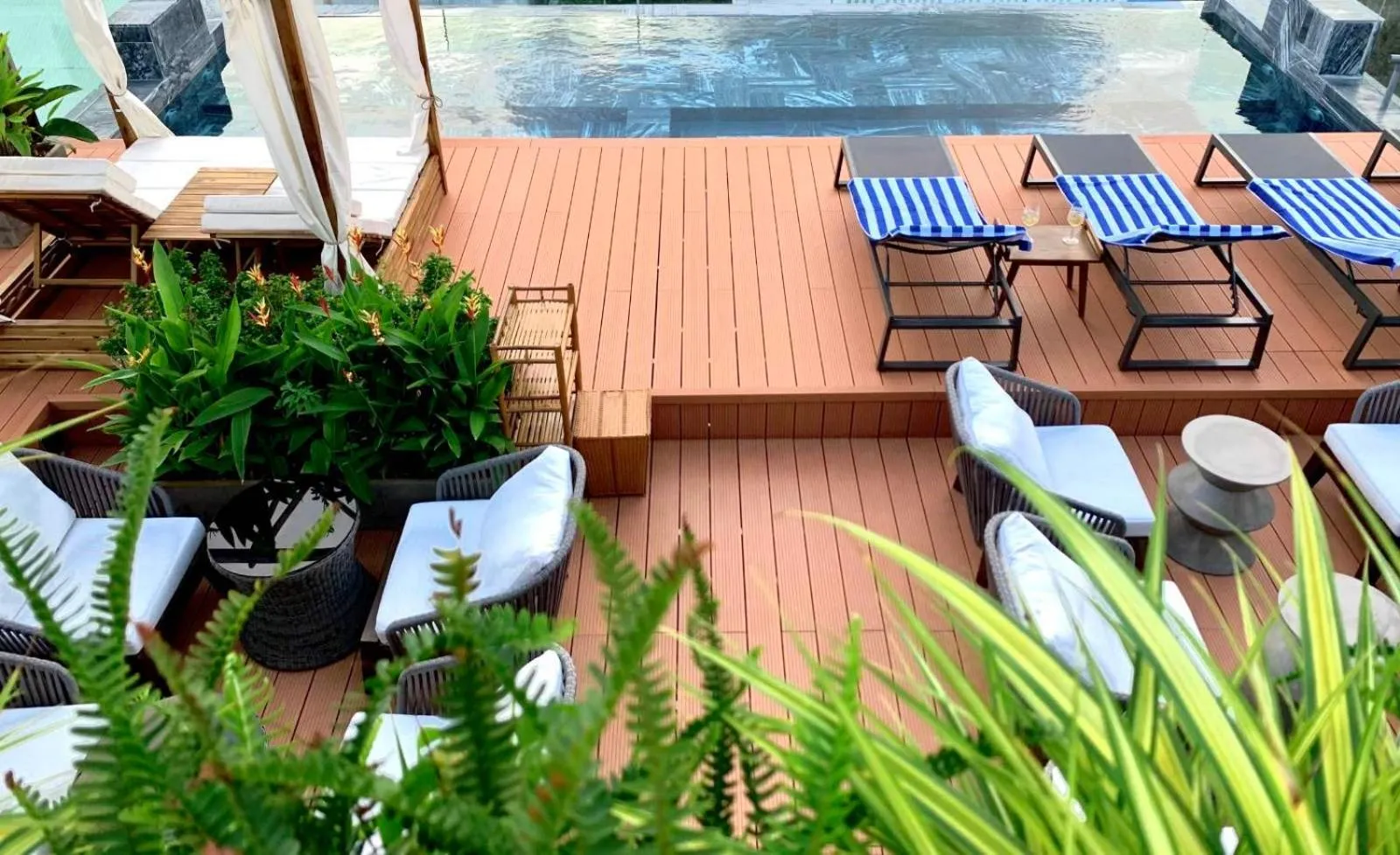 Swimming pool in The Mystery Con Dao