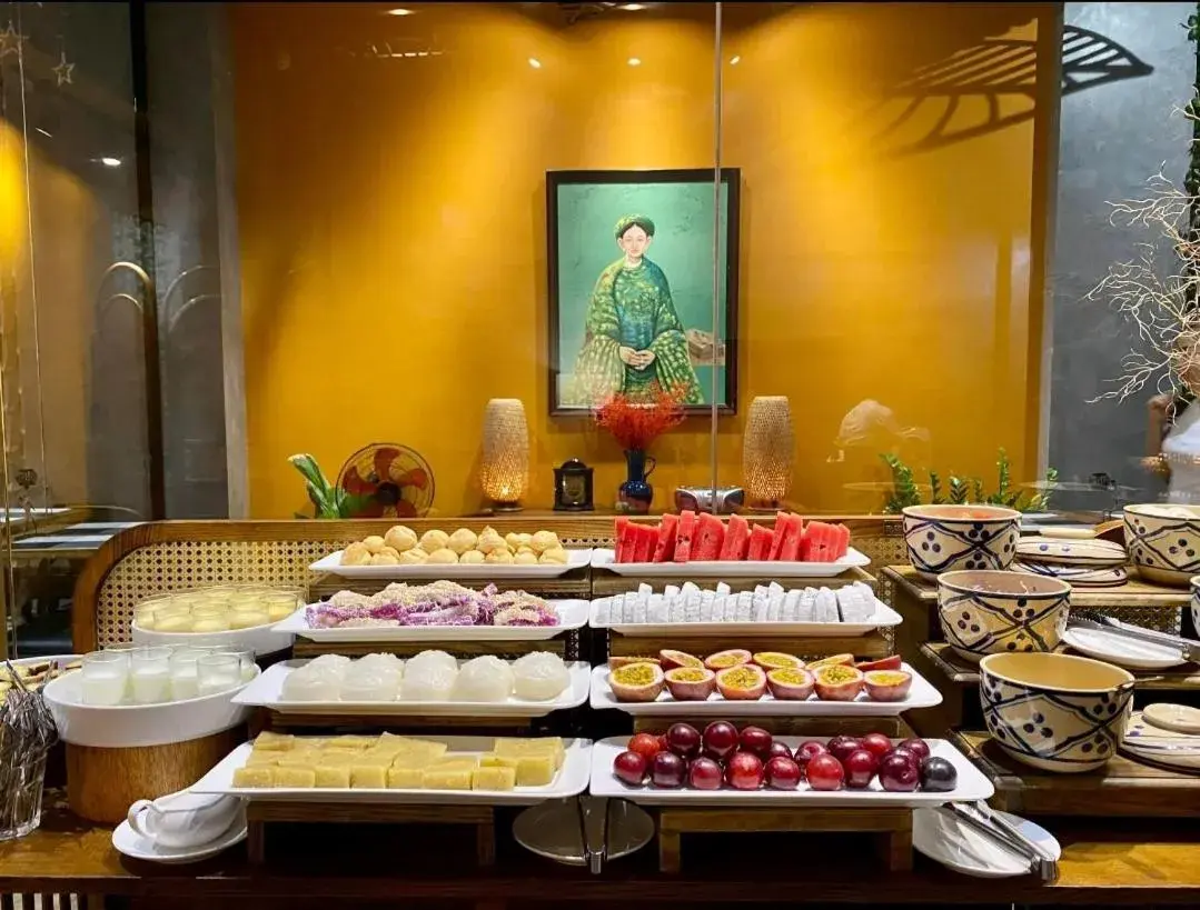 Buffet breakfast in The Mystery Con Dao Buffet breakfast in The Mystery Con Dao
