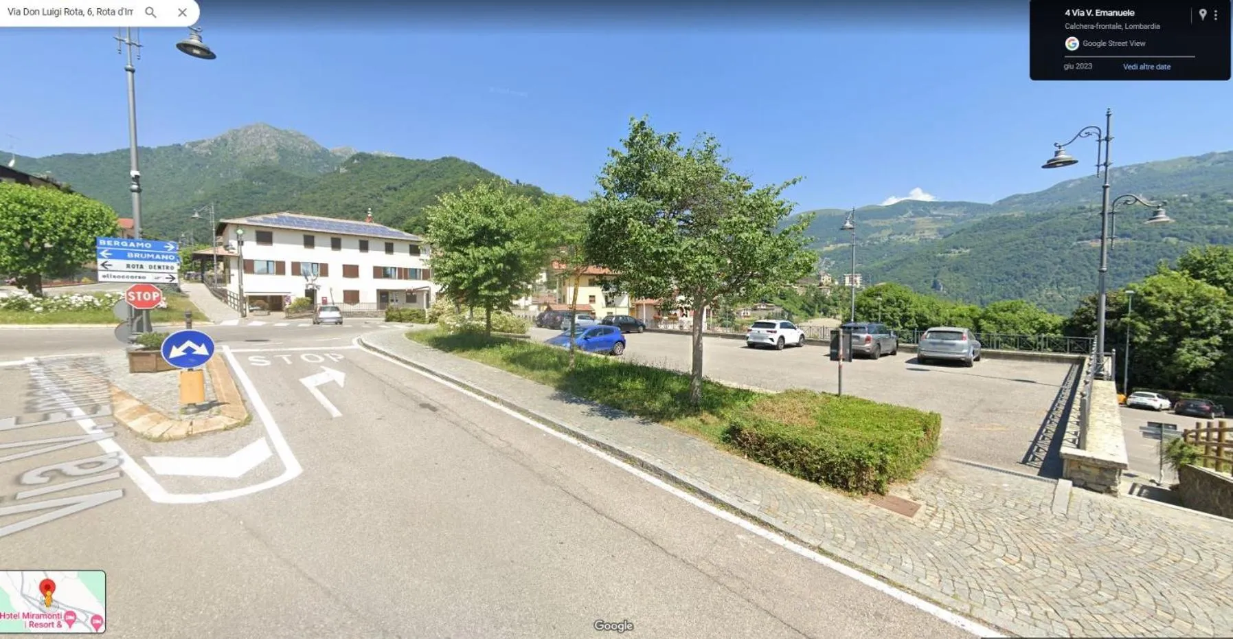 Parking in Hotel Resort & Spa Miramonti