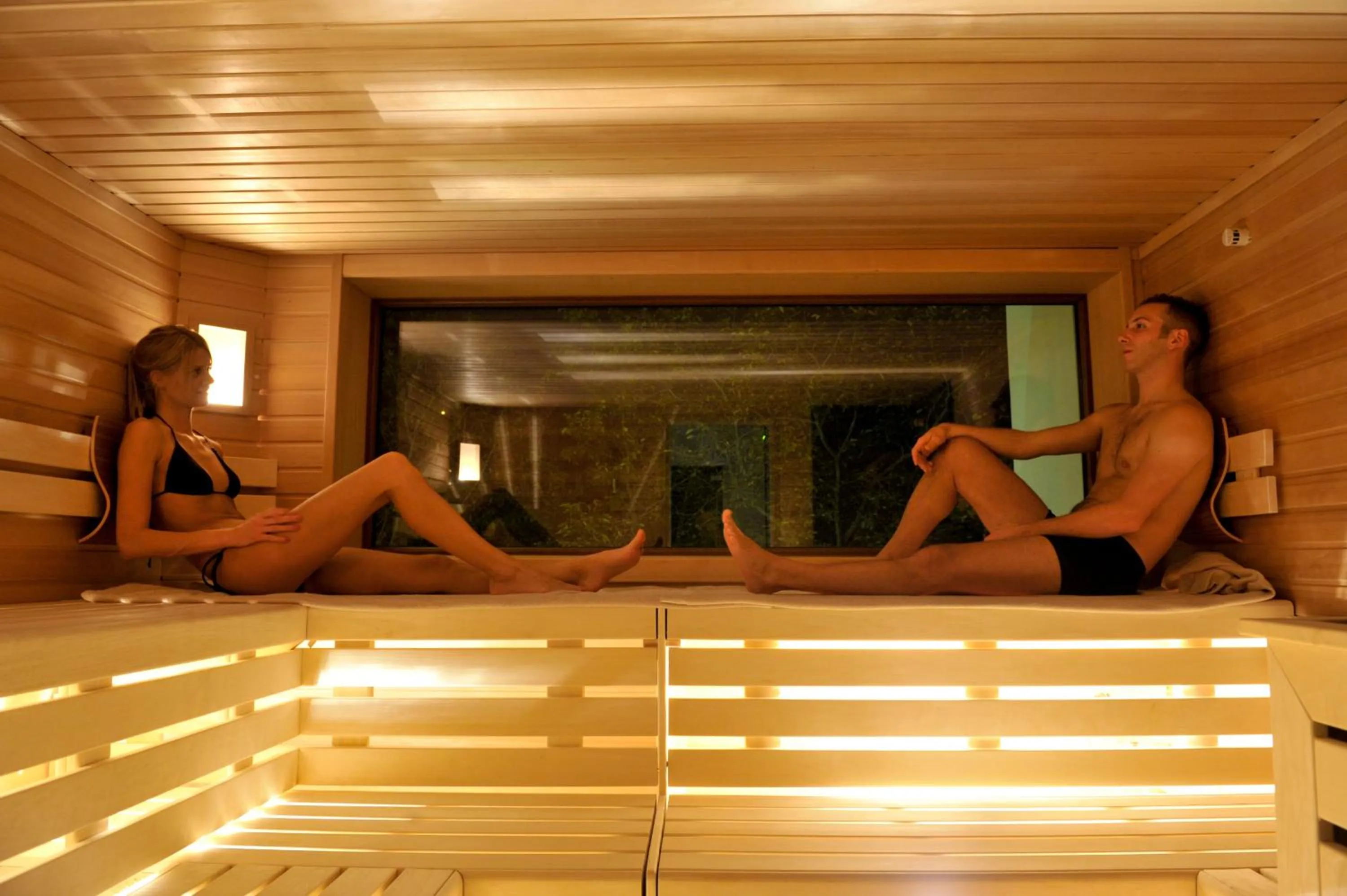 Sauna in Hotel Resort & Spa Miramonti