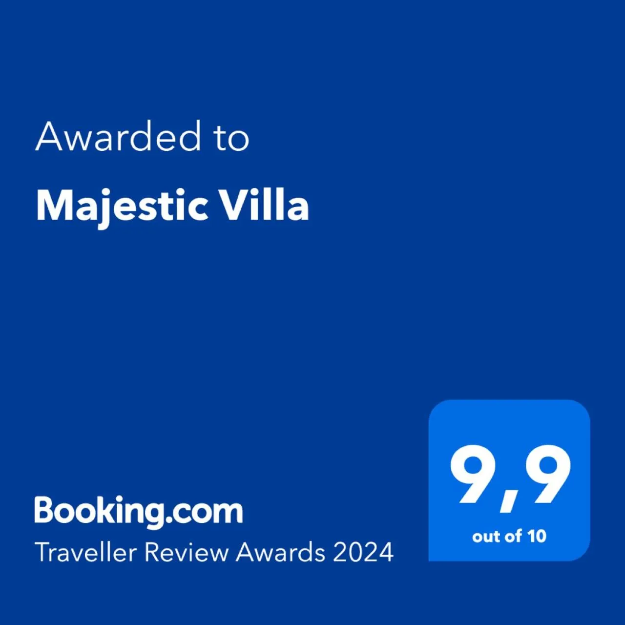 Majestic Villa