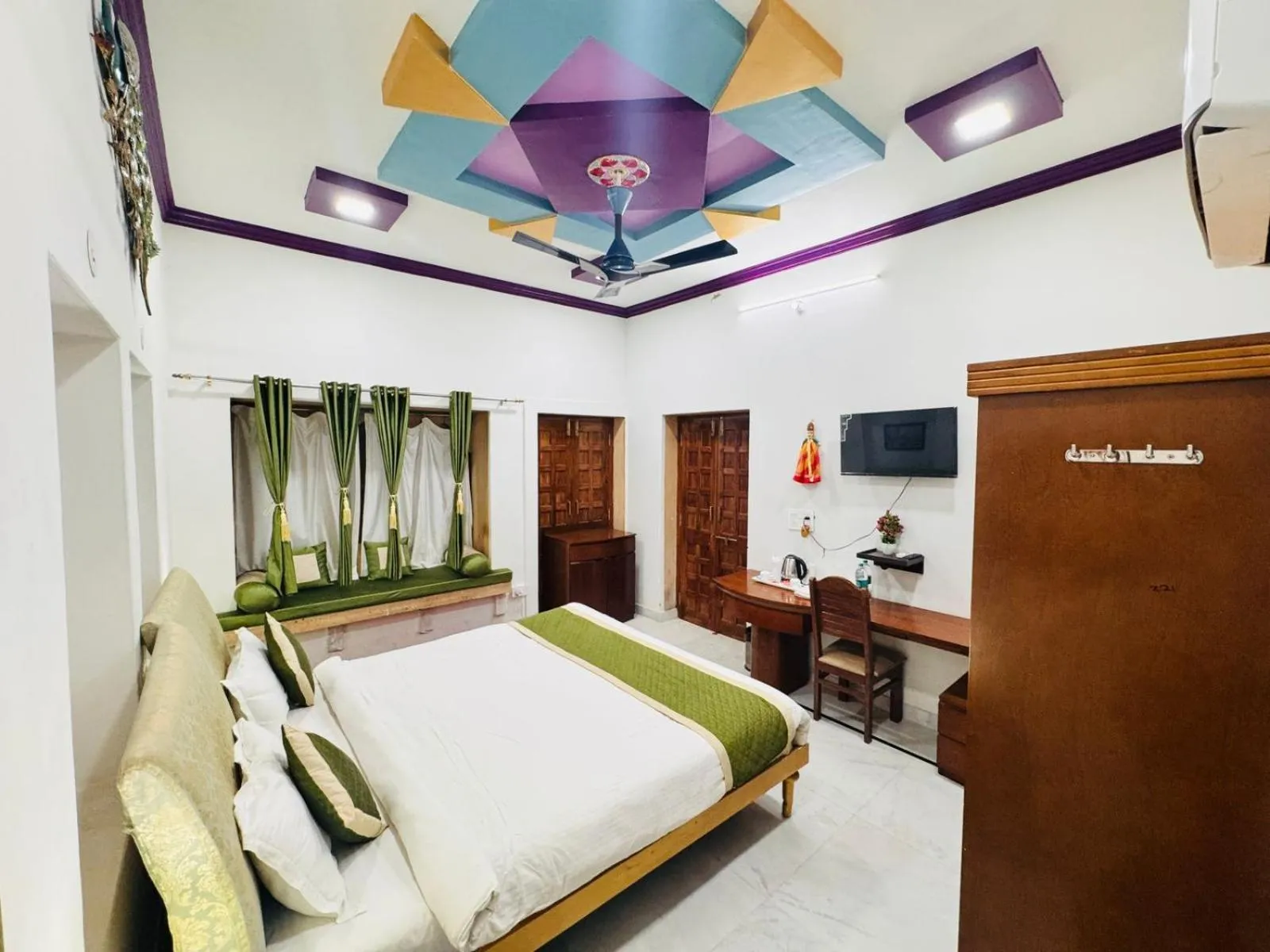 Bed in The Rathore Heritage